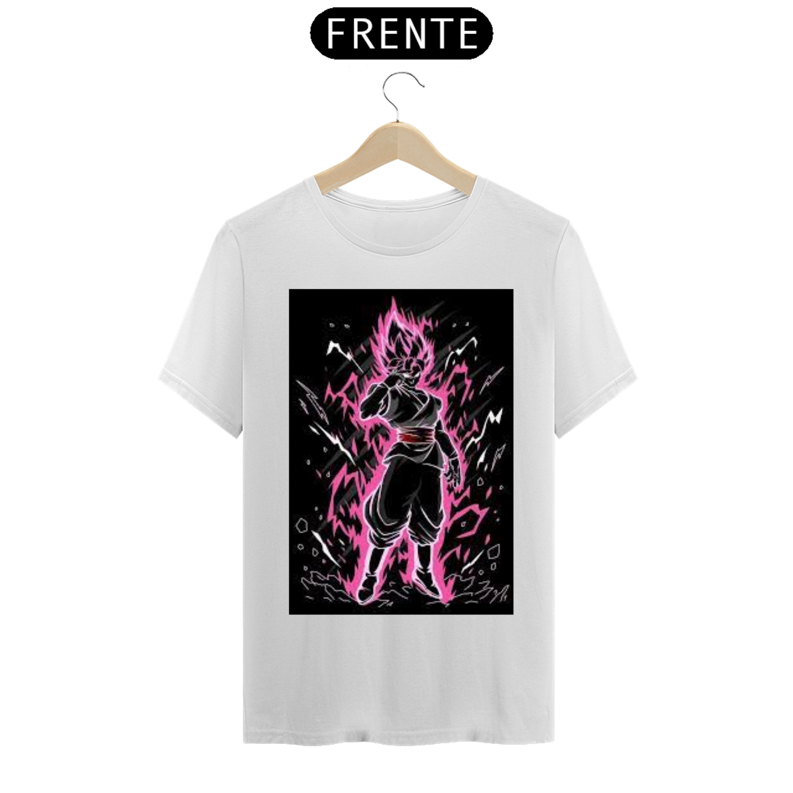camiseta goku black saiyajin rose - Dragon Ball super