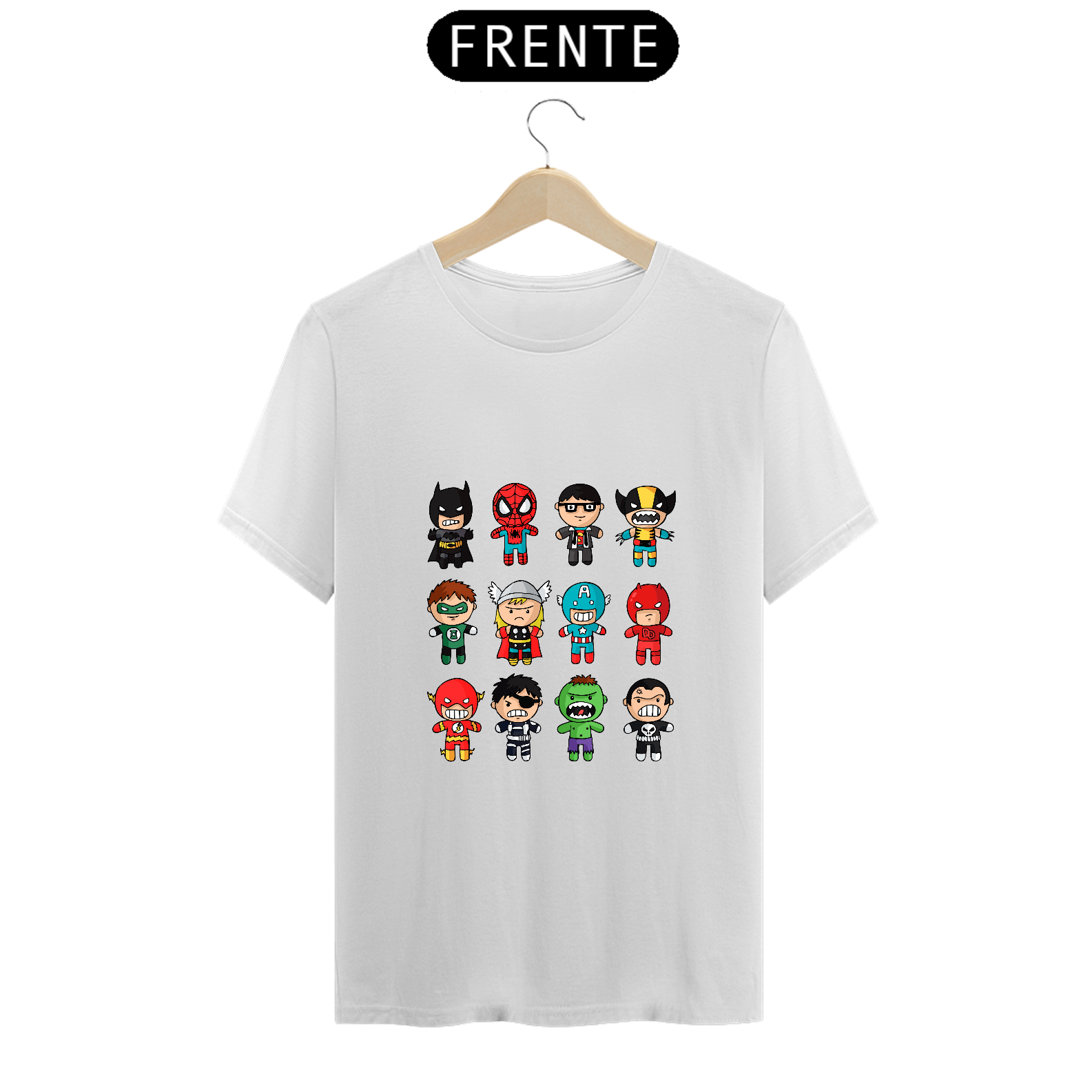 camiseta baby avengers os vingadores