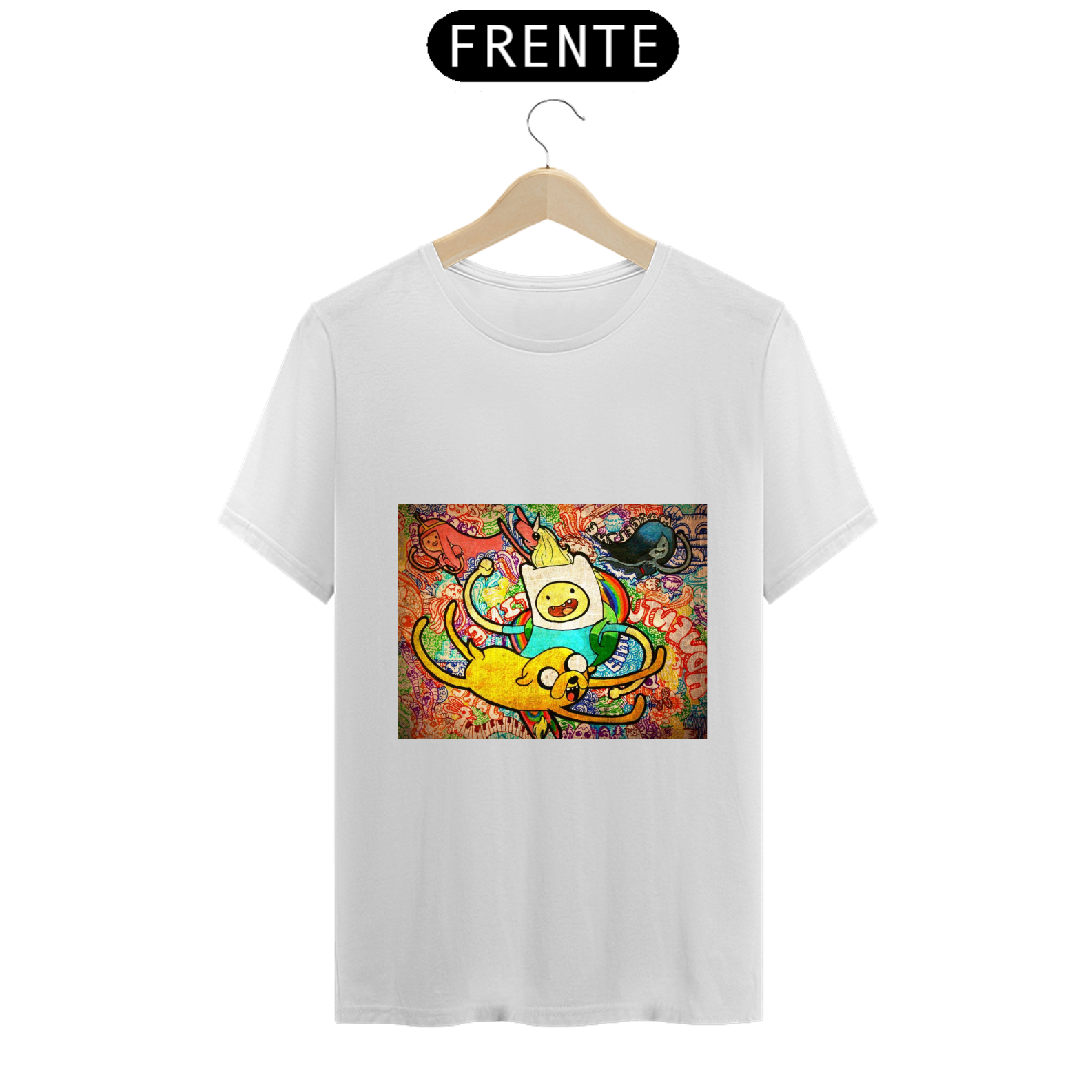 Camisa Finn E Jake Hora de Aventura