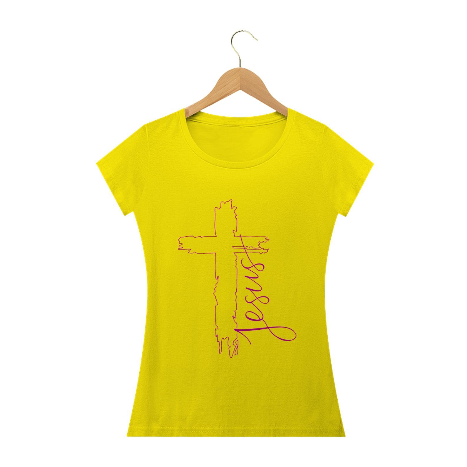Blusa Feminina com estampa cristã