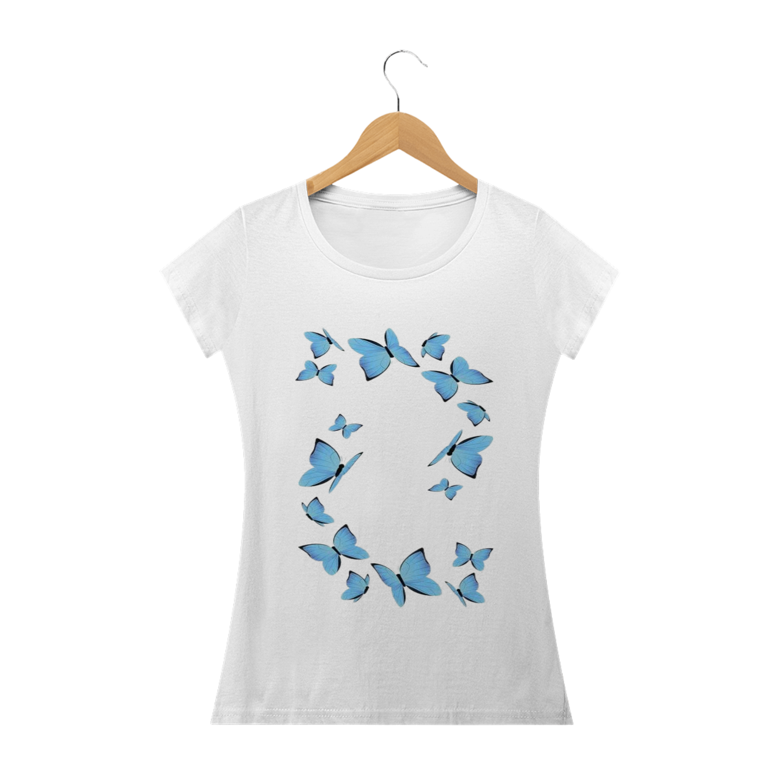 Baby Long Classic - Borboletas Azuis 