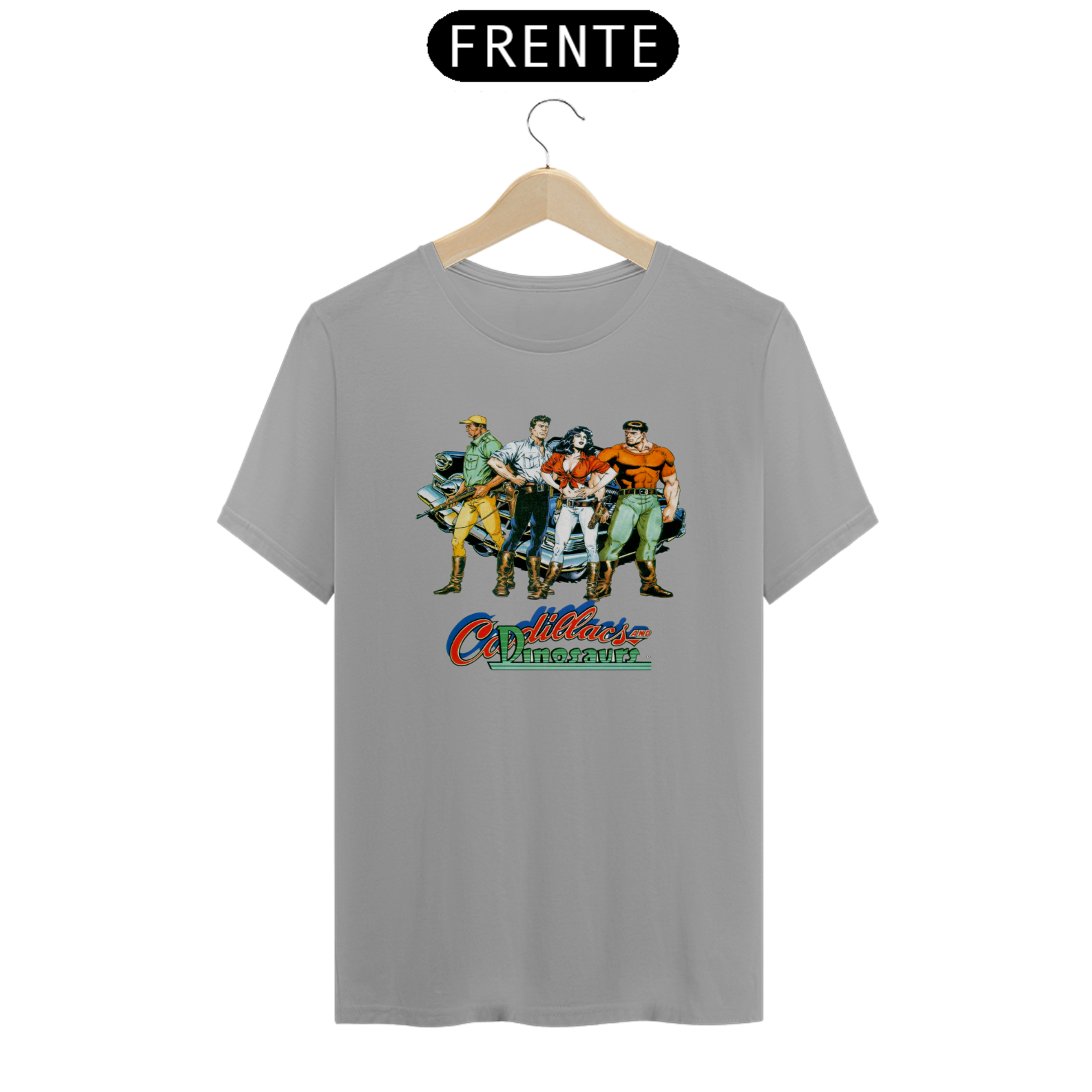 T-Shirt Quality- Cadillacs and Dinosaurs