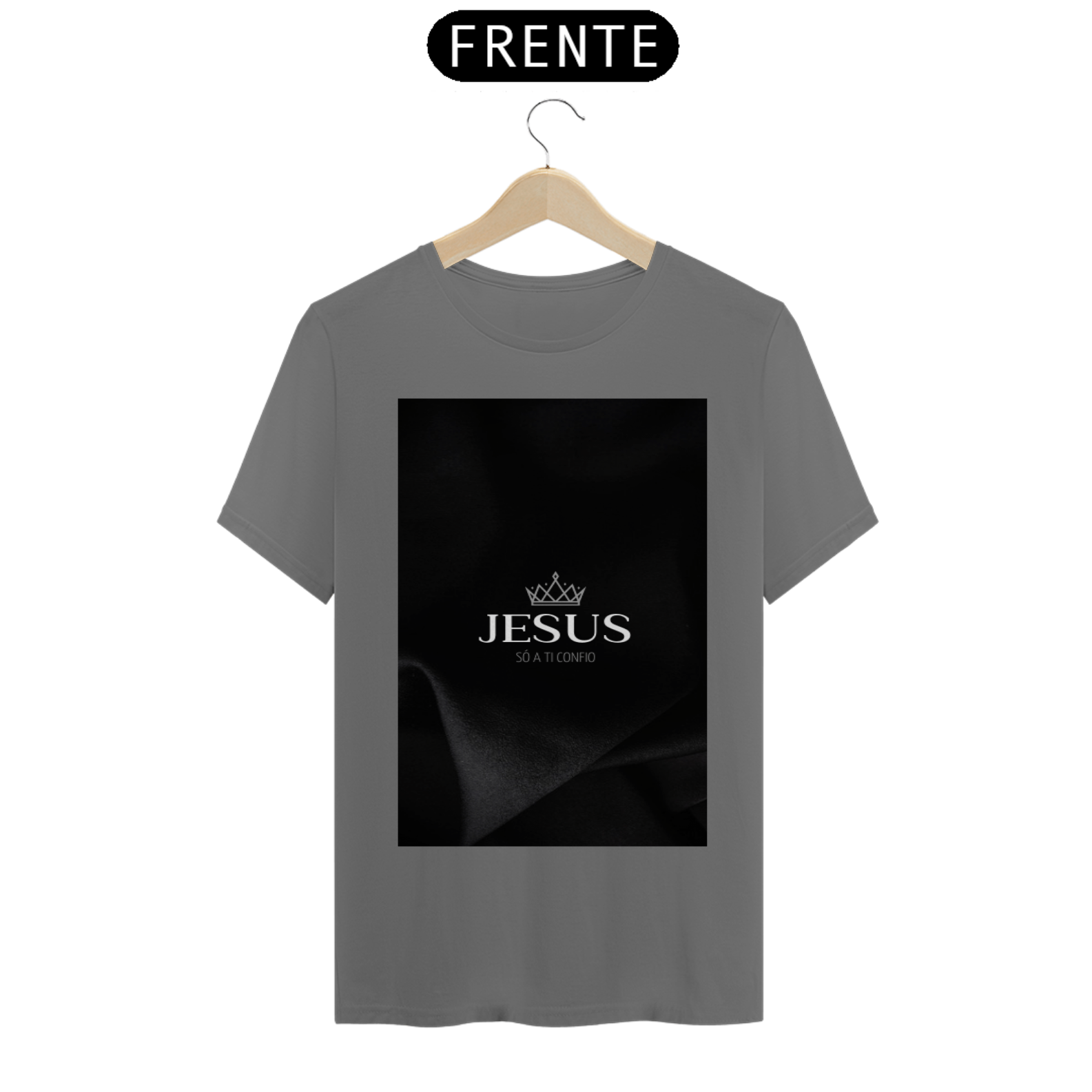T-SHIRT ESTONADA - EM TI CONFIO