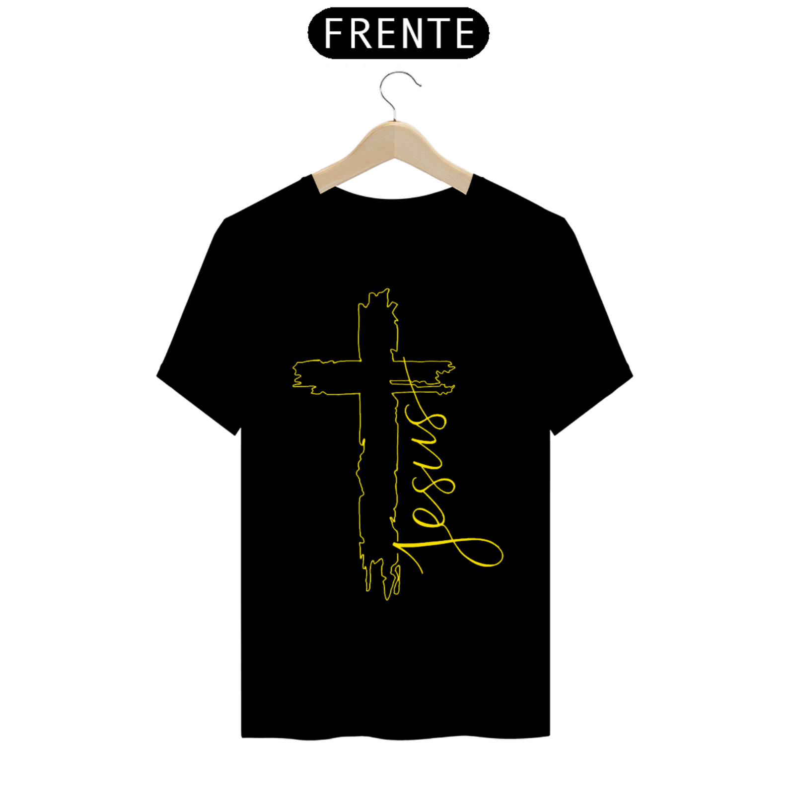 Camisa Masculina com estampa cristã