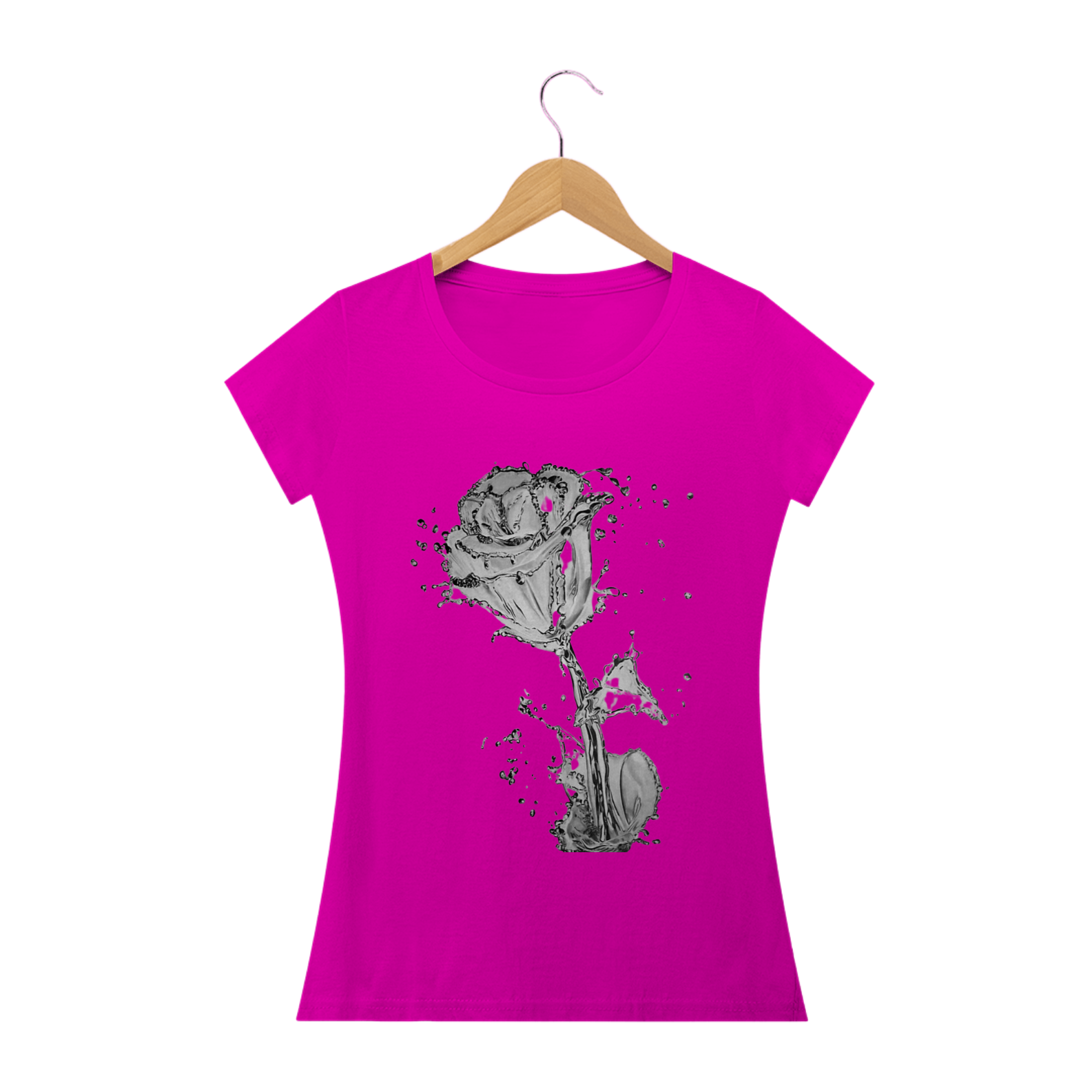 Baby Long Classic - Rosa de água