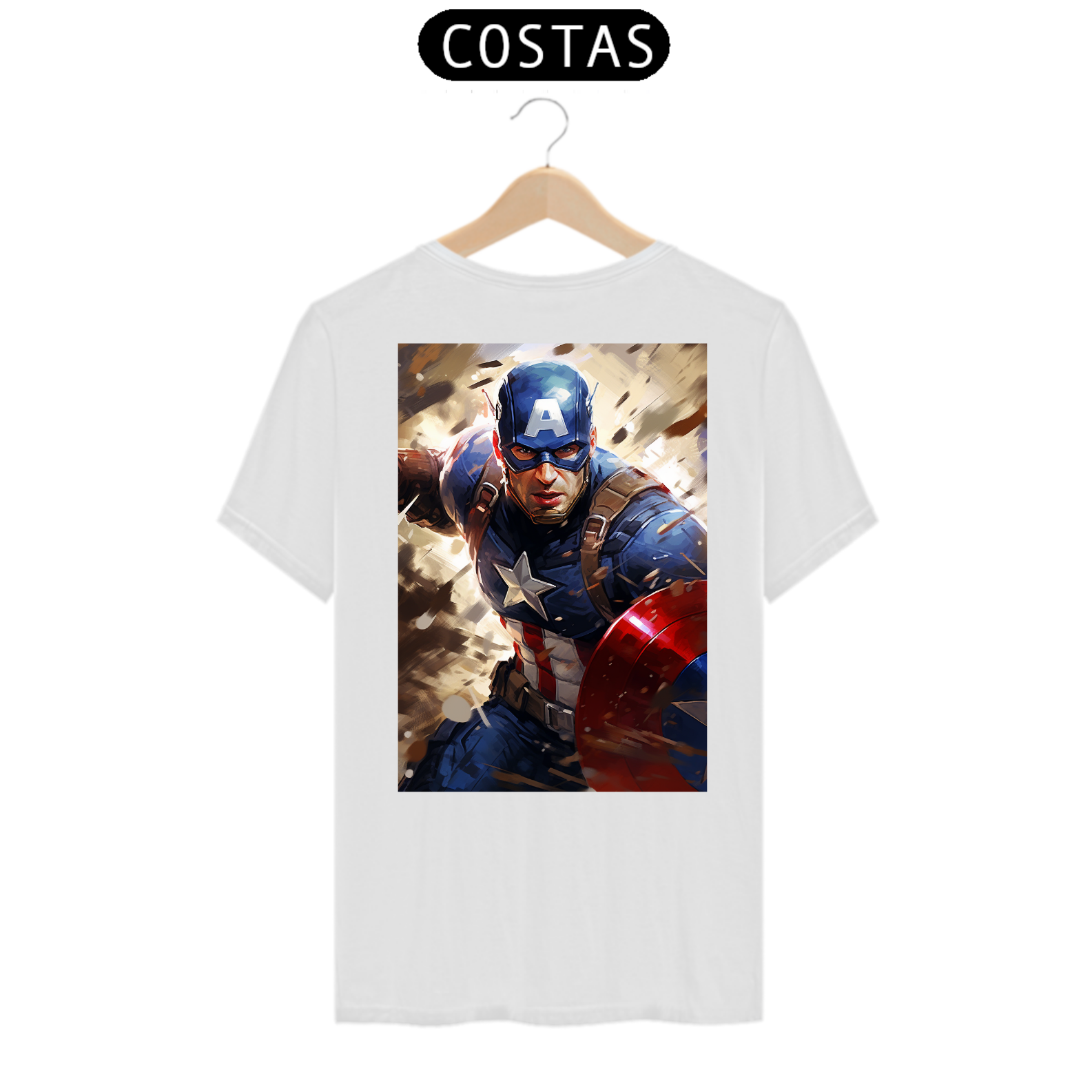 Camiseta Capitão America