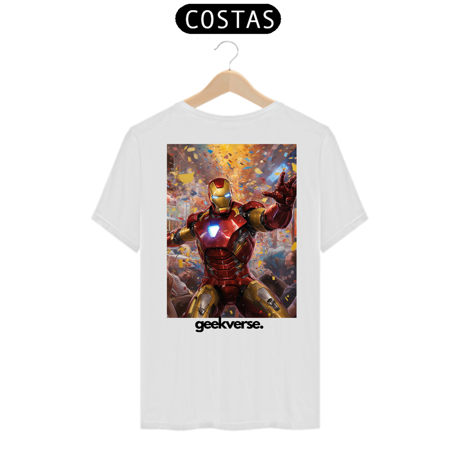 Camisetas homem de ferro, Marvel 