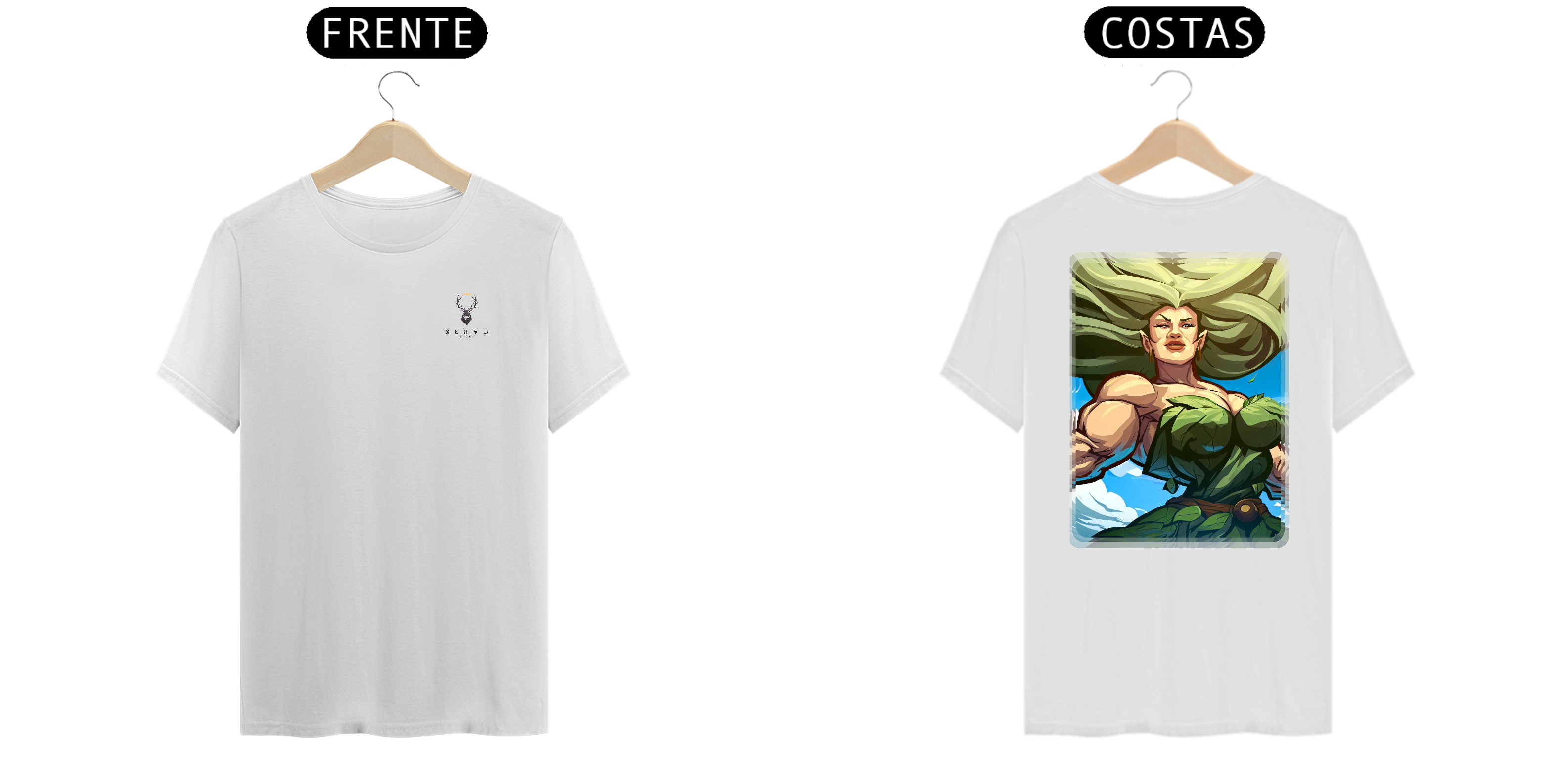 Camiseta Amazona Branca