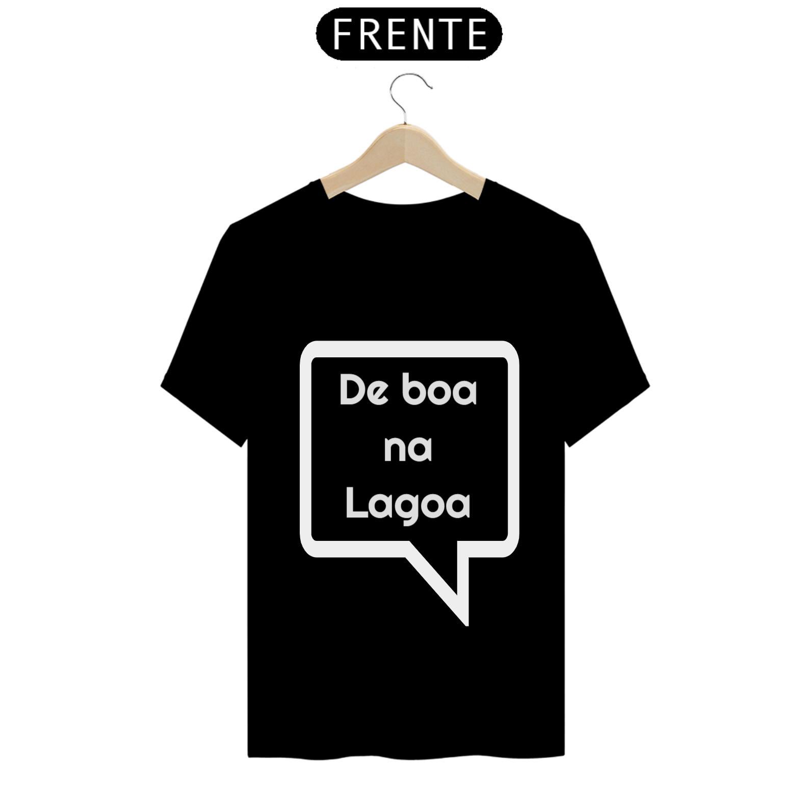 Camiseta De boa na lagoa
