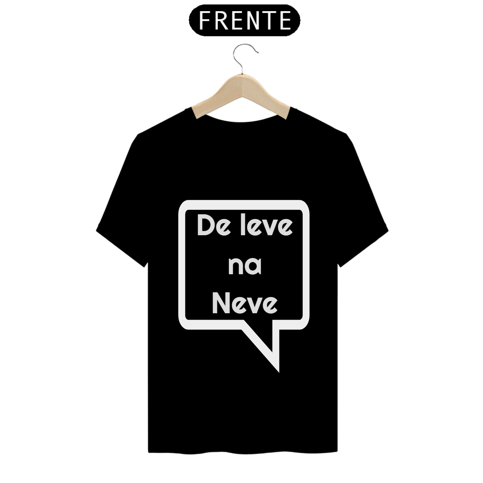 Camiseta De leve na neve