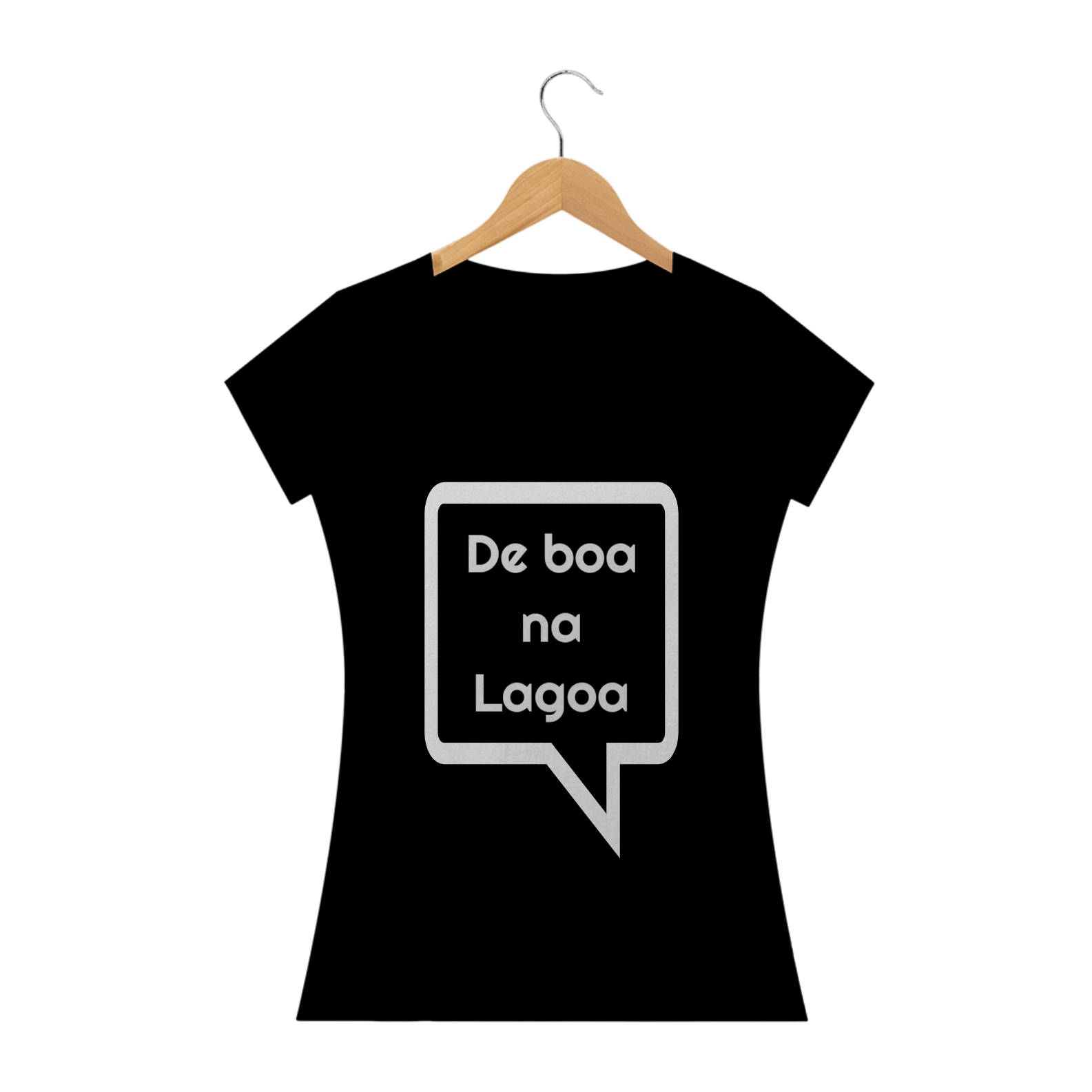 Camiseta Feminina De boa na Lagoa