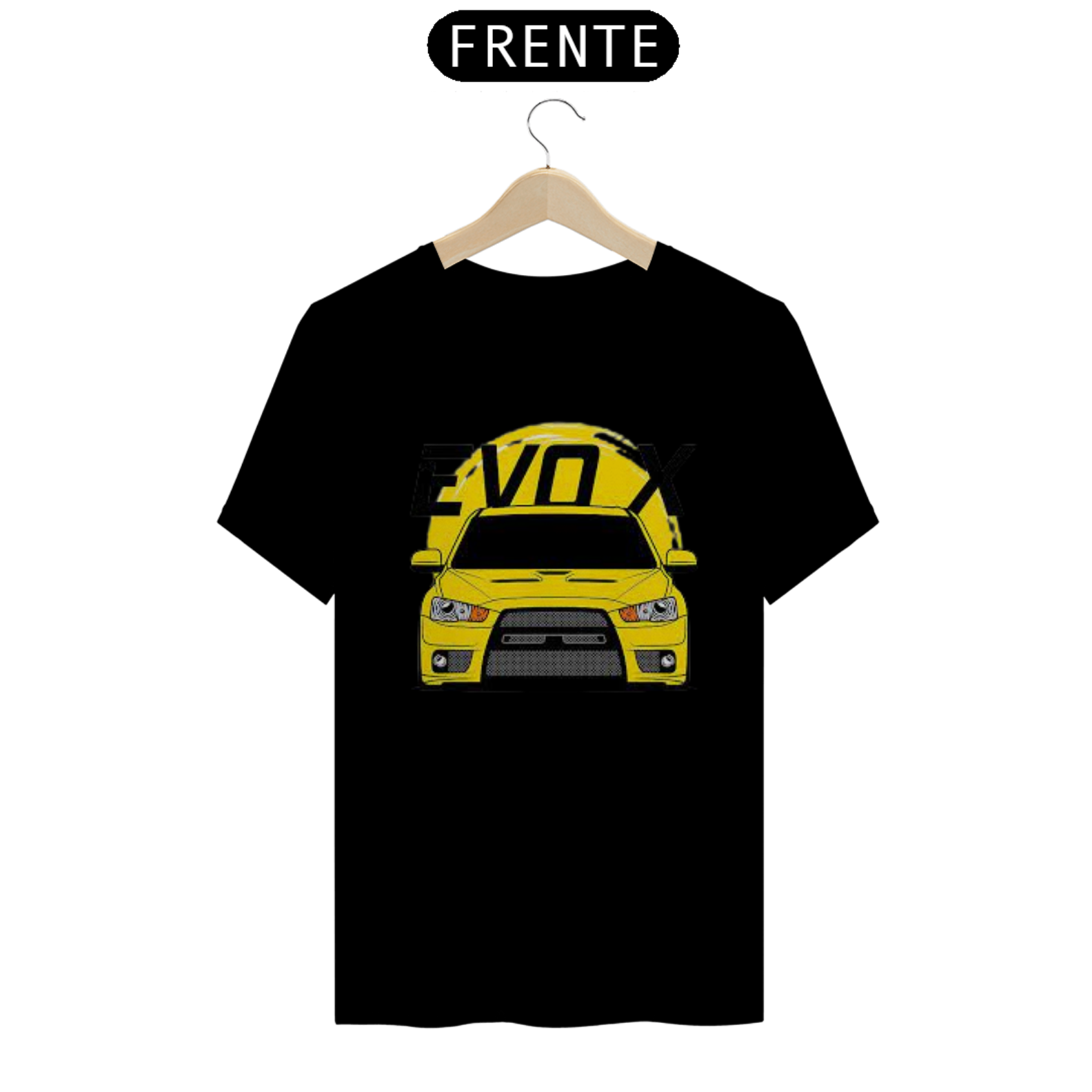 T-shirt Evo X amarelo