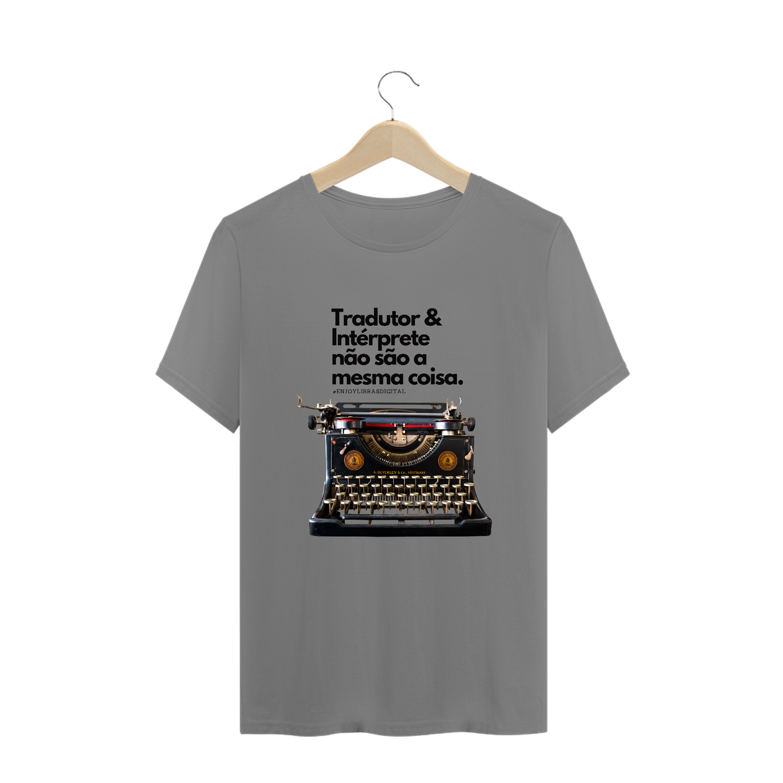 Camiseta Plus Size Tradutor não é Interprete