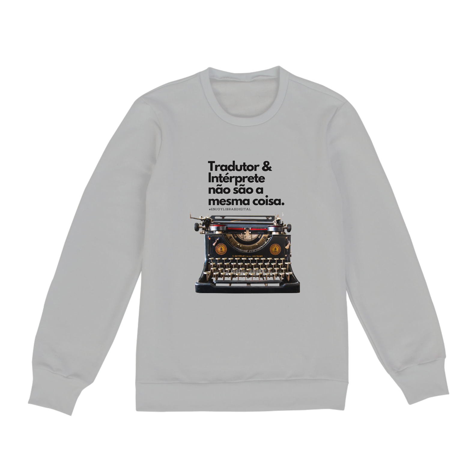 Moletom Fechado Unissex - Tradutor não é Intéprete