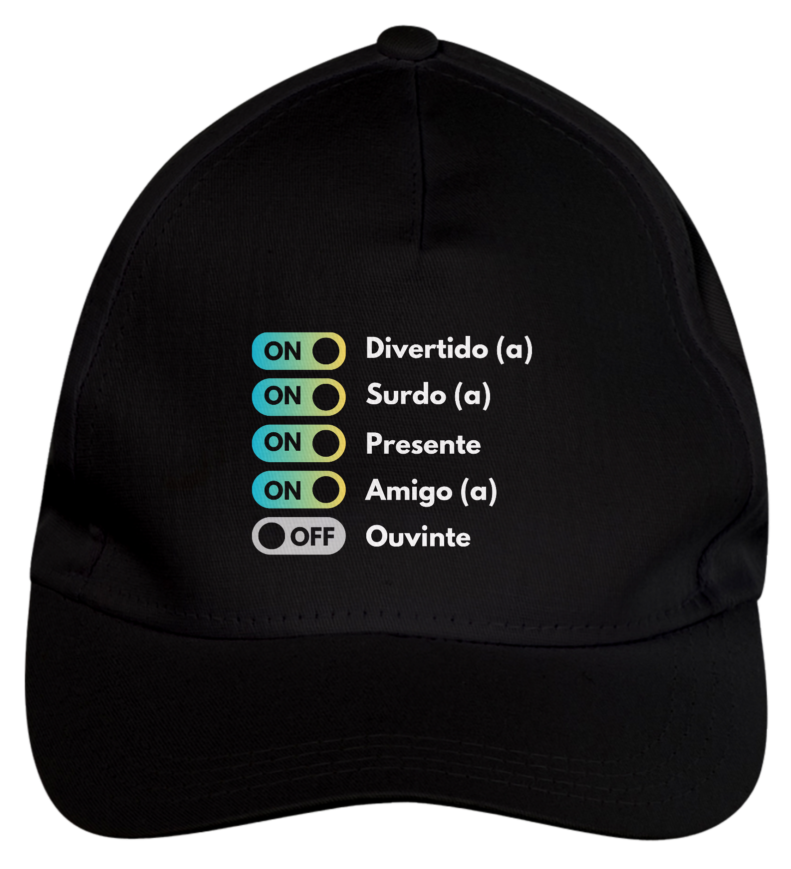 Boné Divertido Black