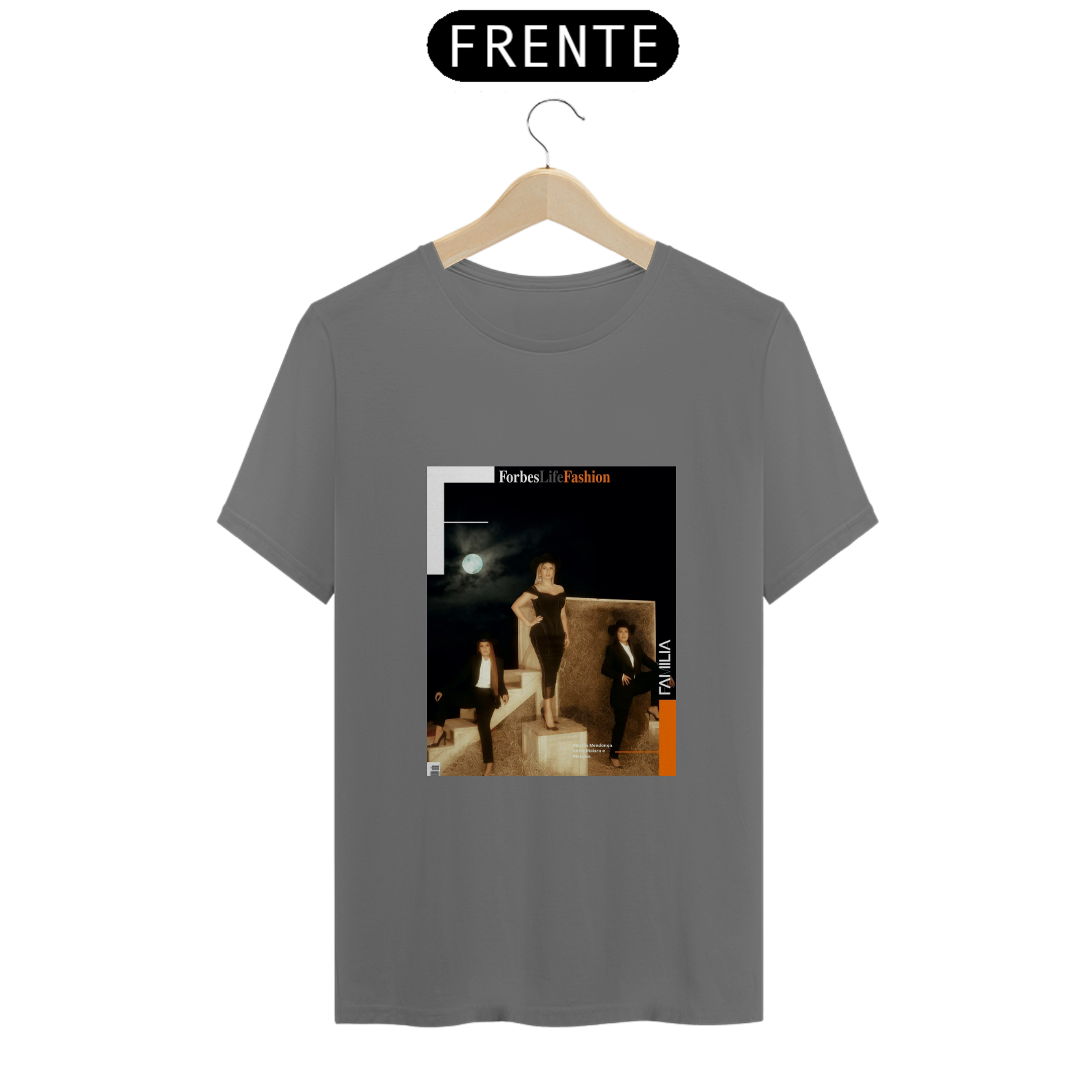 T-shirt Estonada Estampada de 