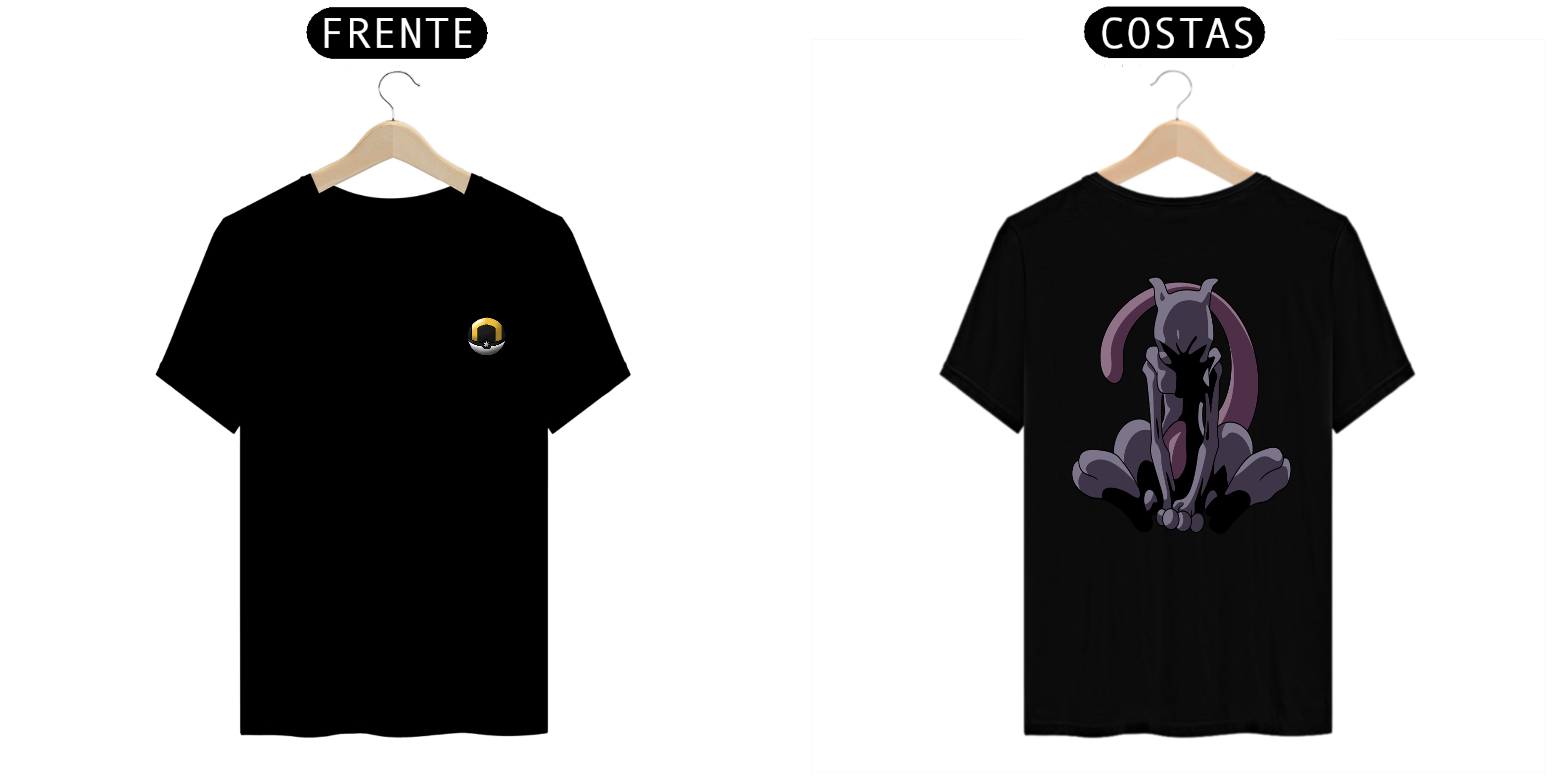 Camiseta Mewtwo 