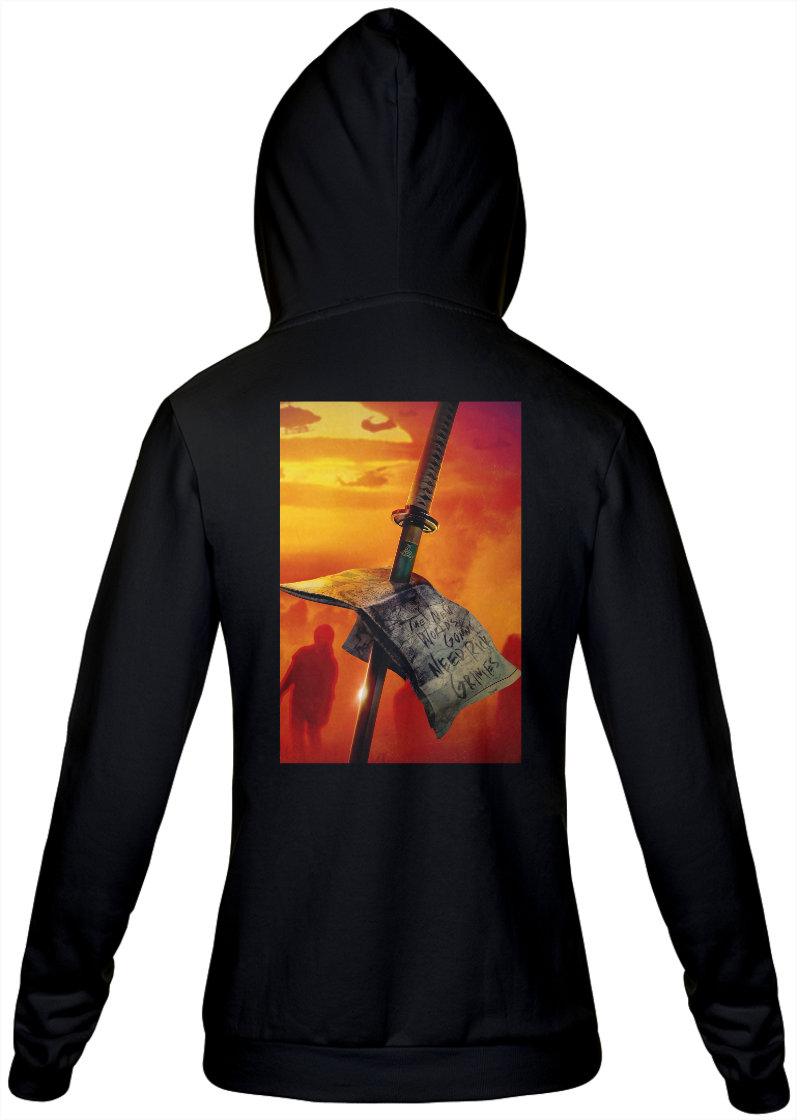 Blusa the walking dead Rick e michone 