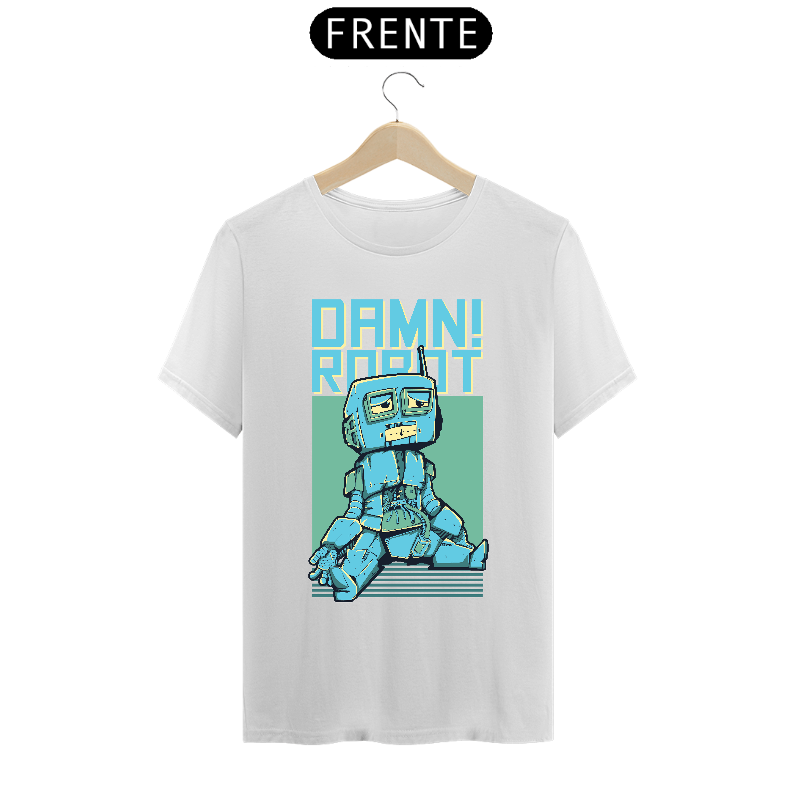 Camiseta Damn robot