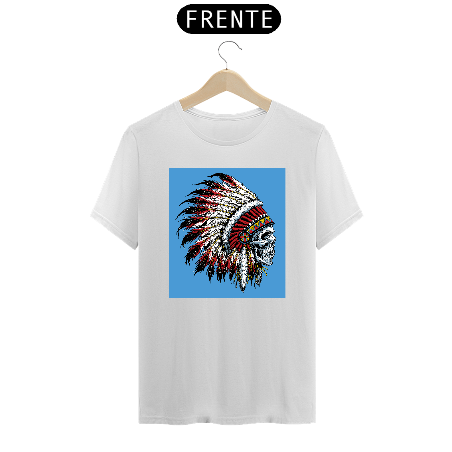 Camiseta Indian skull