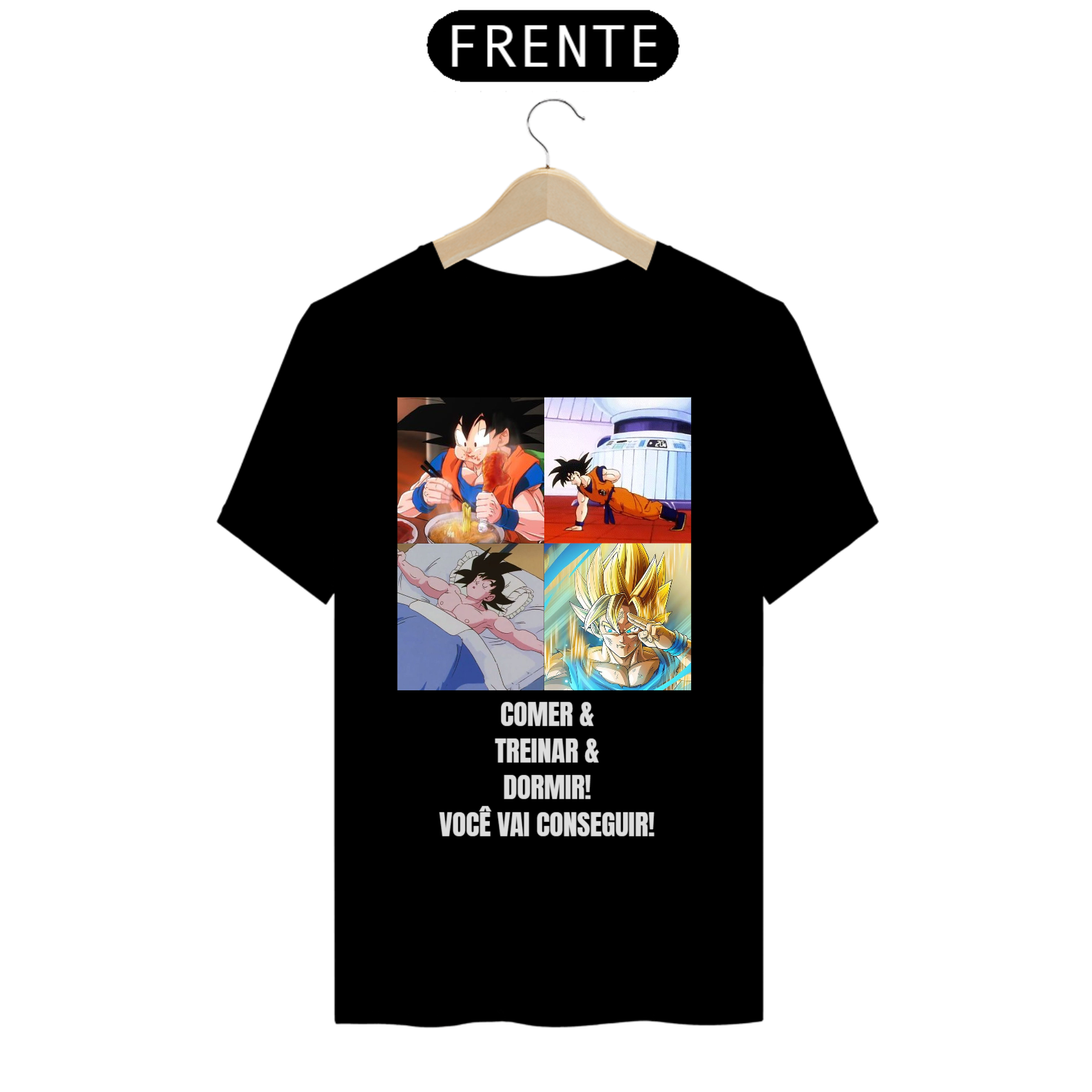 Nome do produto  COMER & TREINAR & DORMIR! VOCÊ VAI CONSEGUIR!