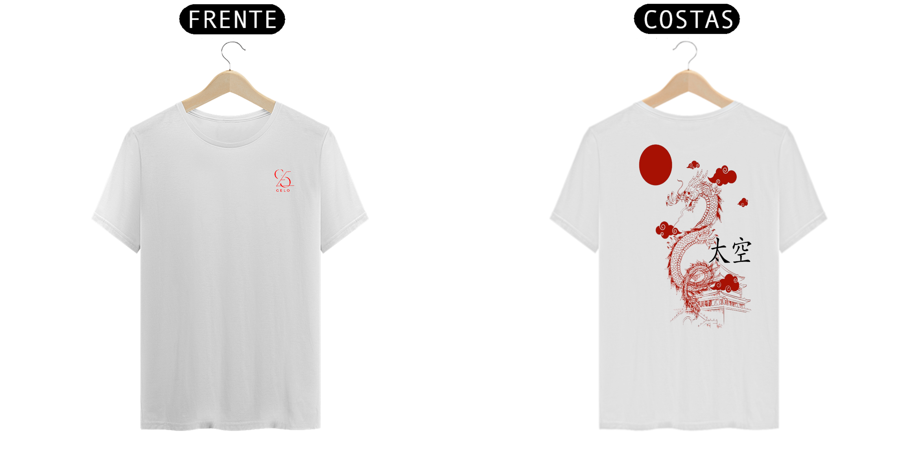 Nome do produto: Camisa dragão