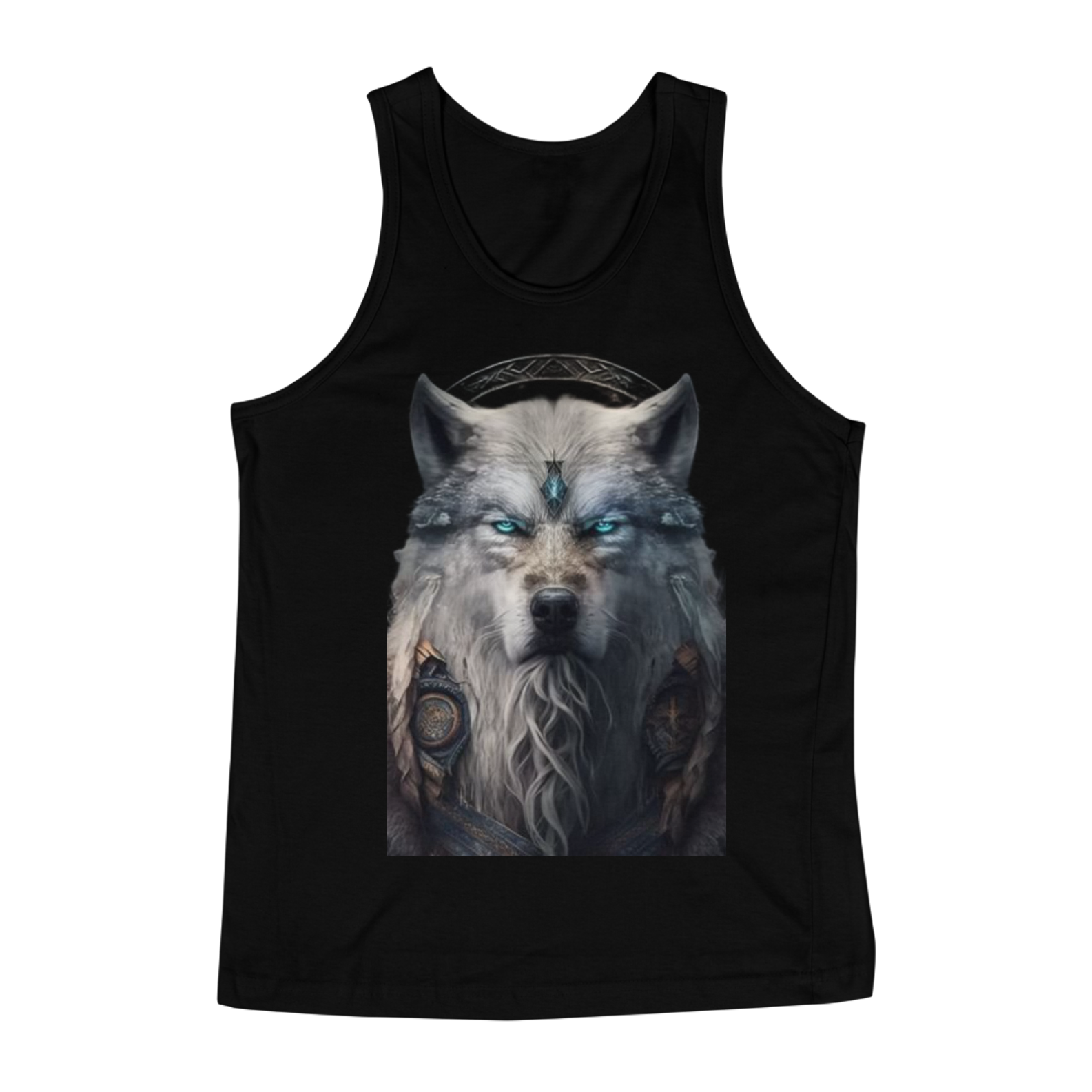 Nome do produto  Regata preta masculina Wolf