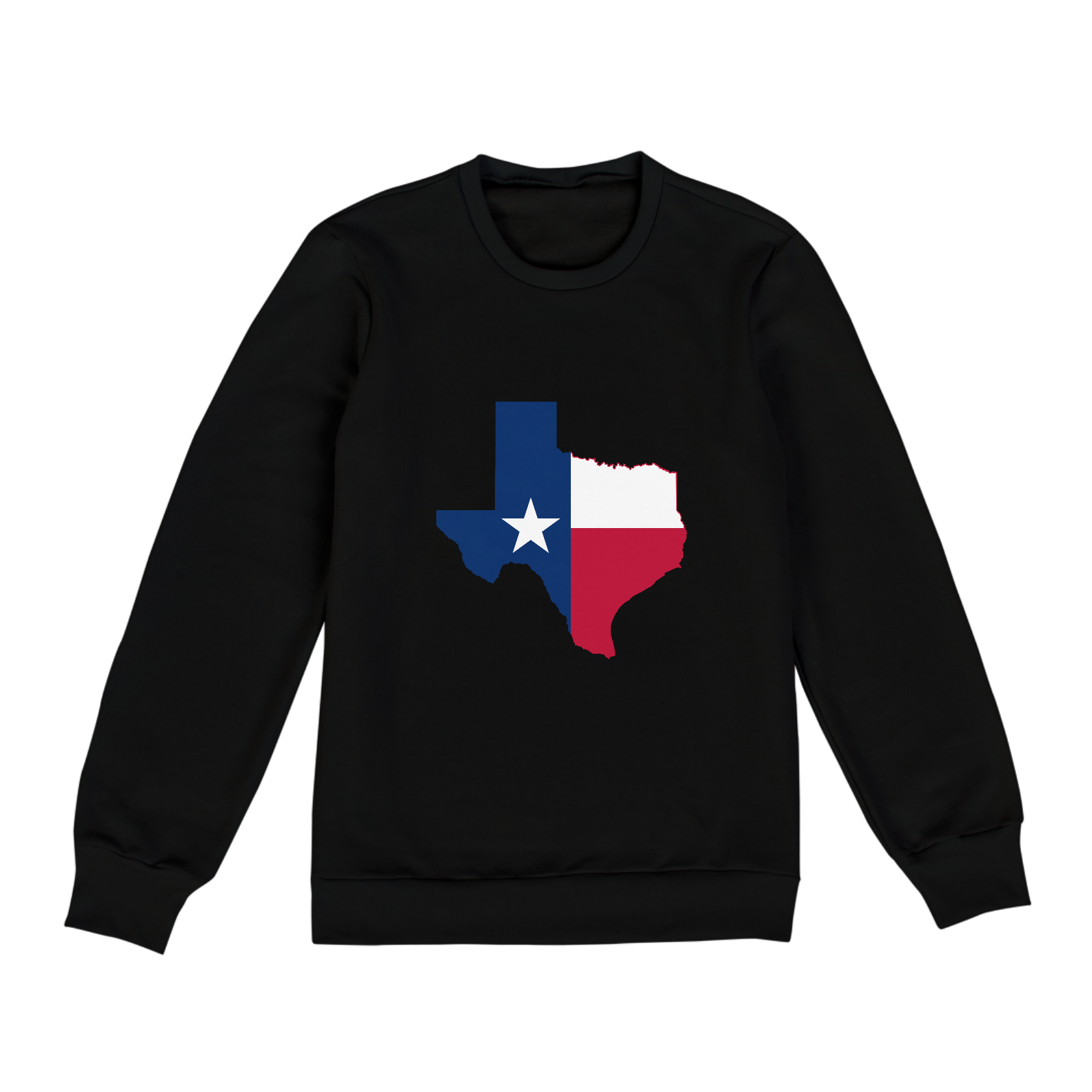 Casaco sem gorro - Mapa do Texas