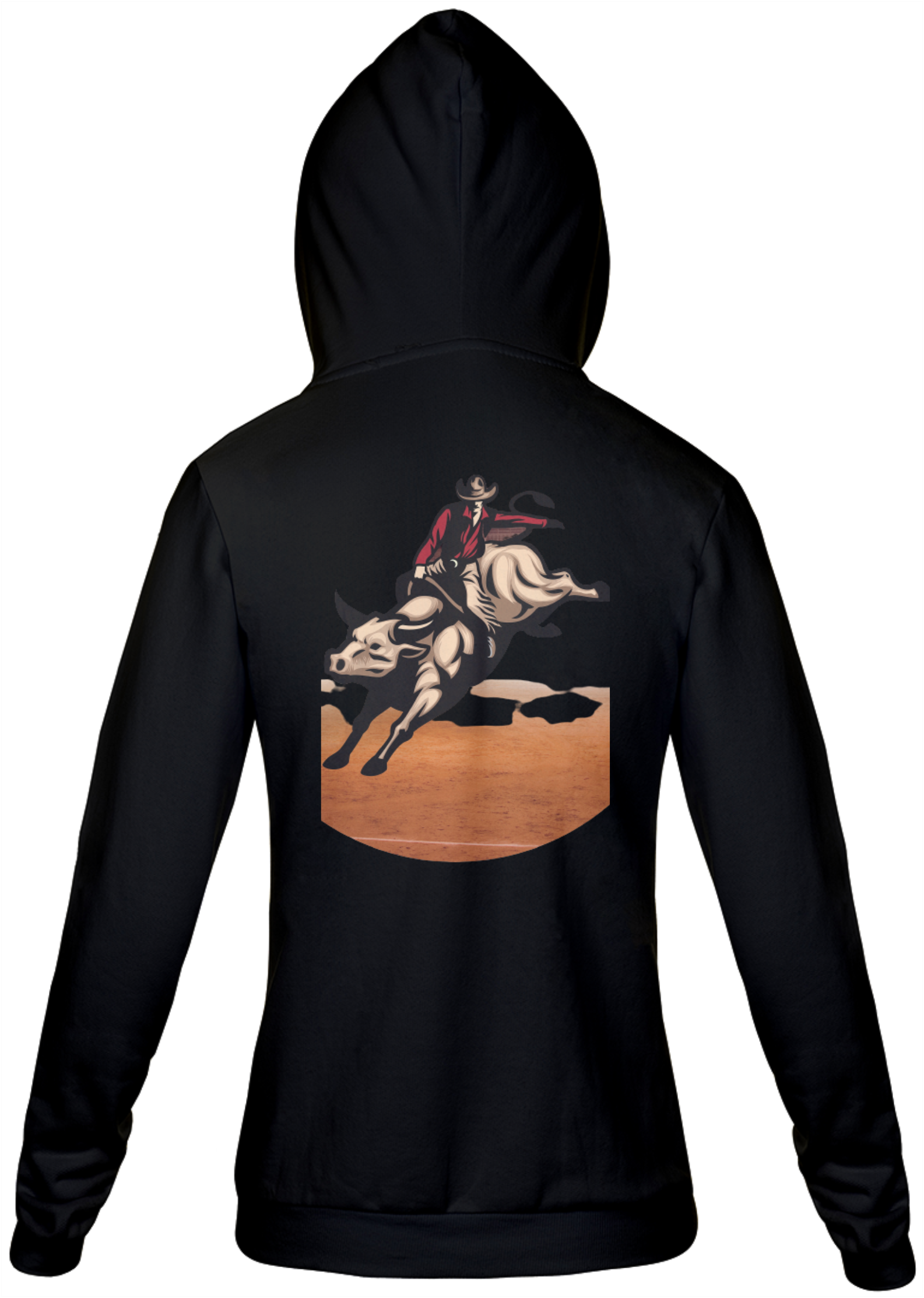 Casaco com gorro - Peão de rodeio 