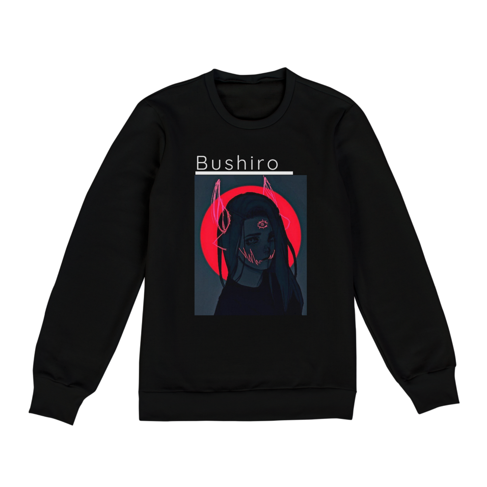 Nome do produto: sweatshirt bushiro anime girl unisex 