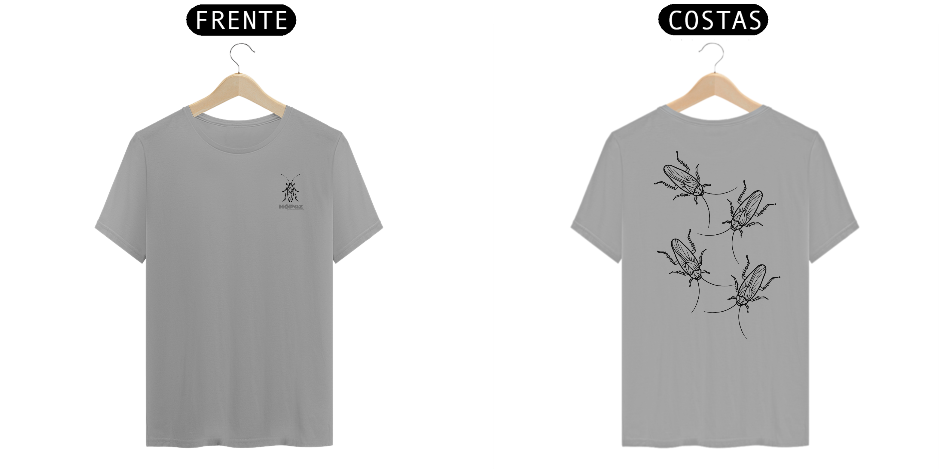 Camiseta MóPaz - Loja da Baratinha