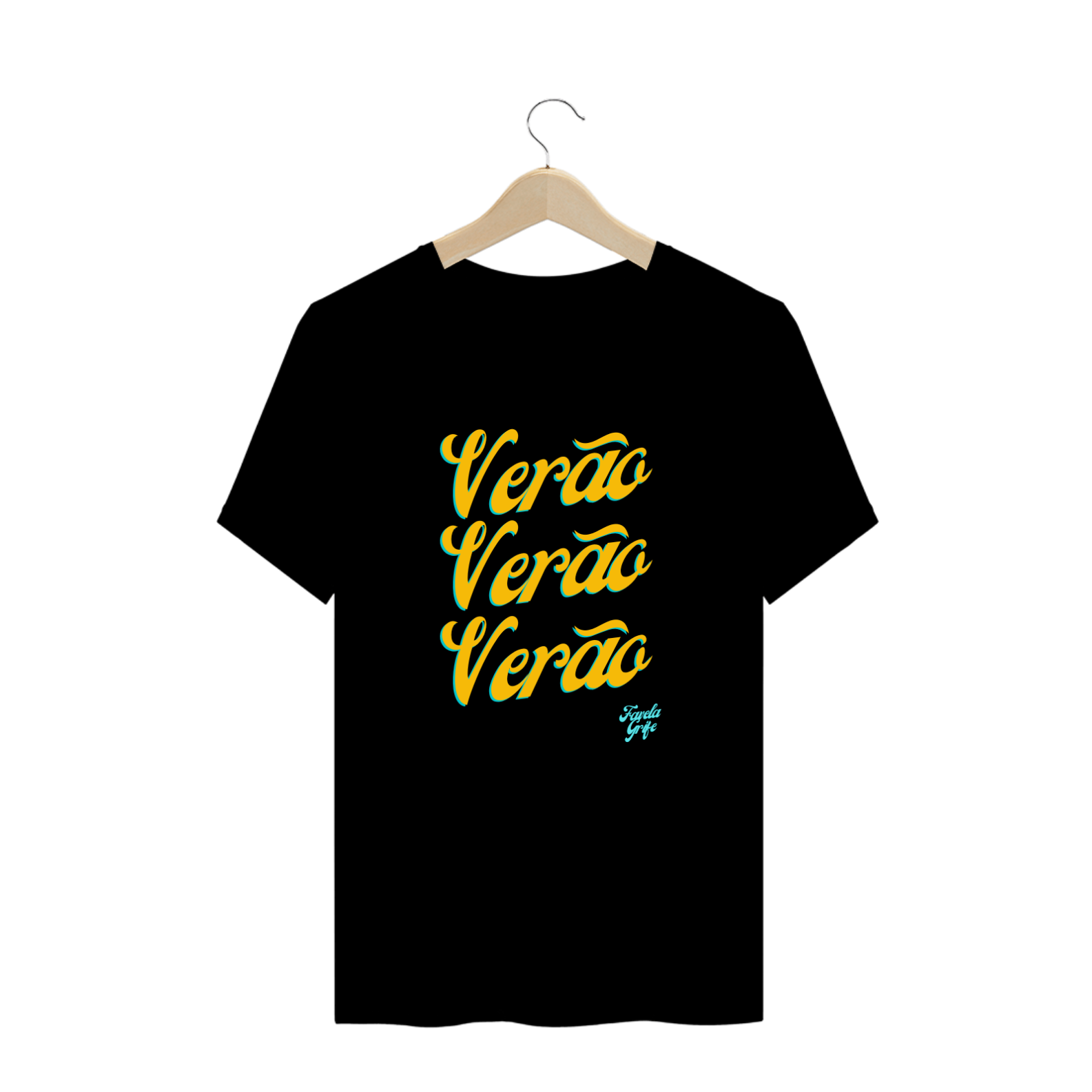 T-Shirt Favela Grife Verão