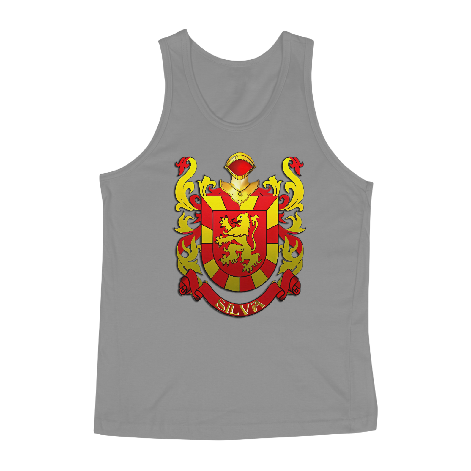 BRASÃO SILVA MEDIEVAL - REGATA - CLASSIC