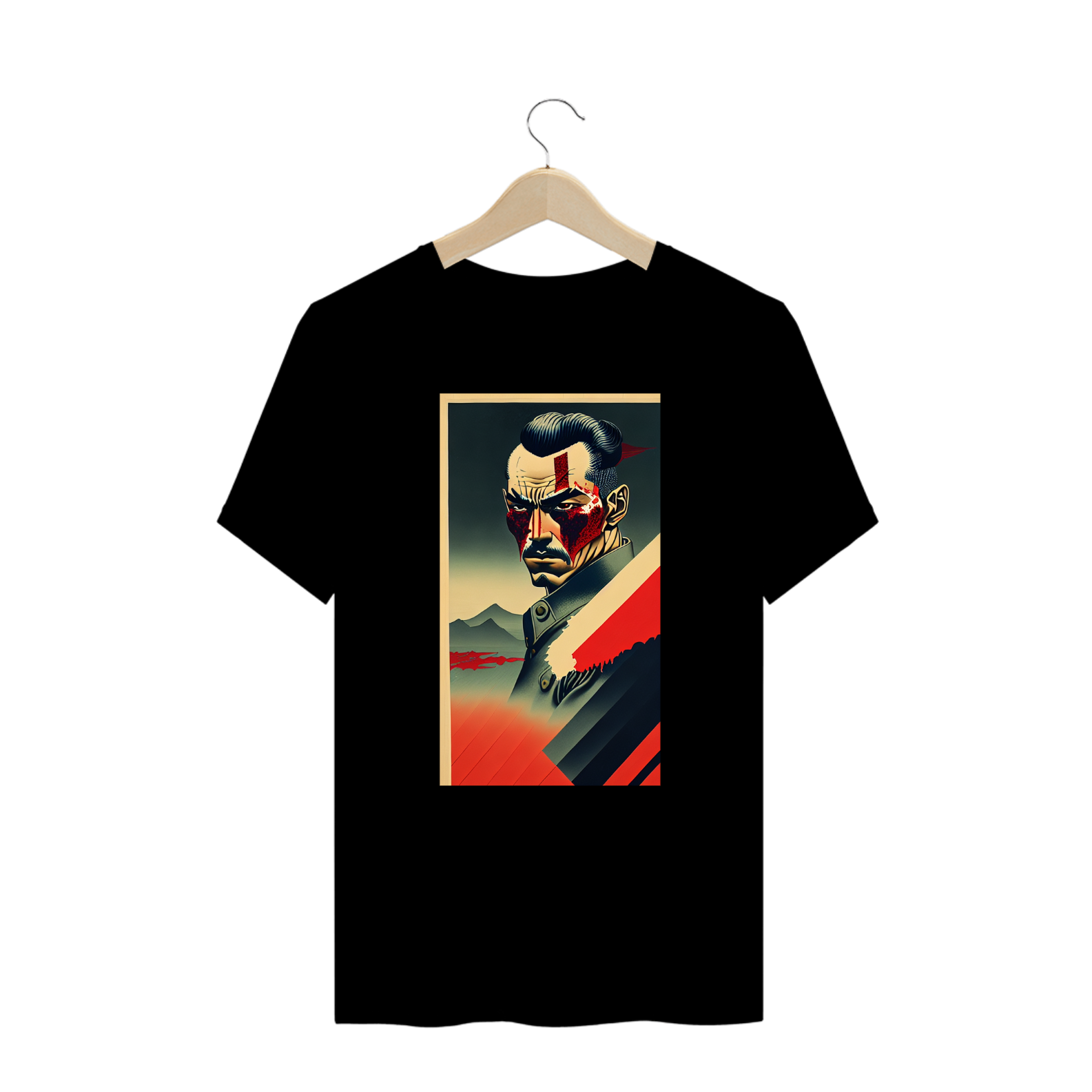 Camiseta Plus Size Samurai