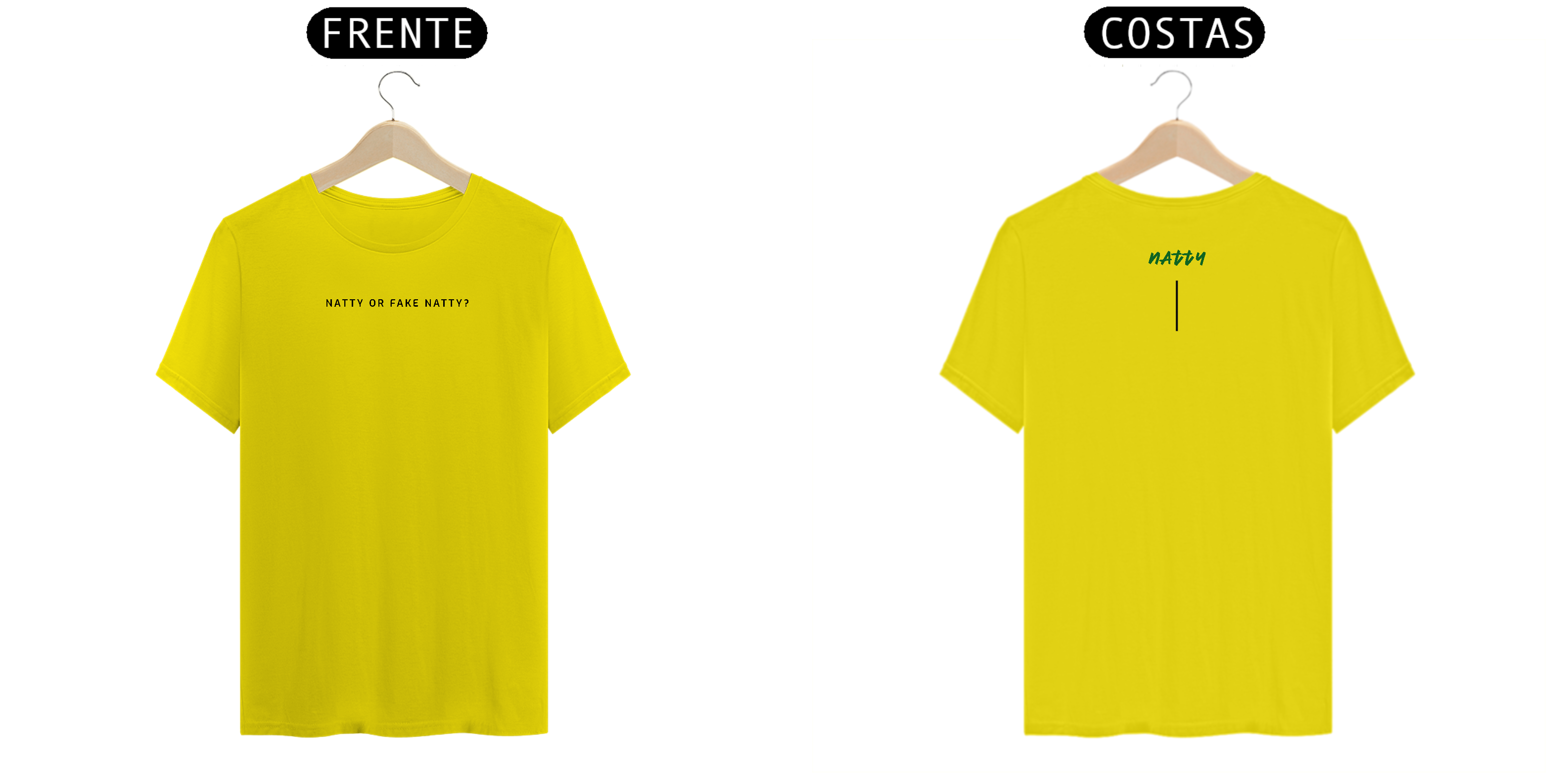 Camiseta Quality | Natty or Fake Natty | NOD - 231017