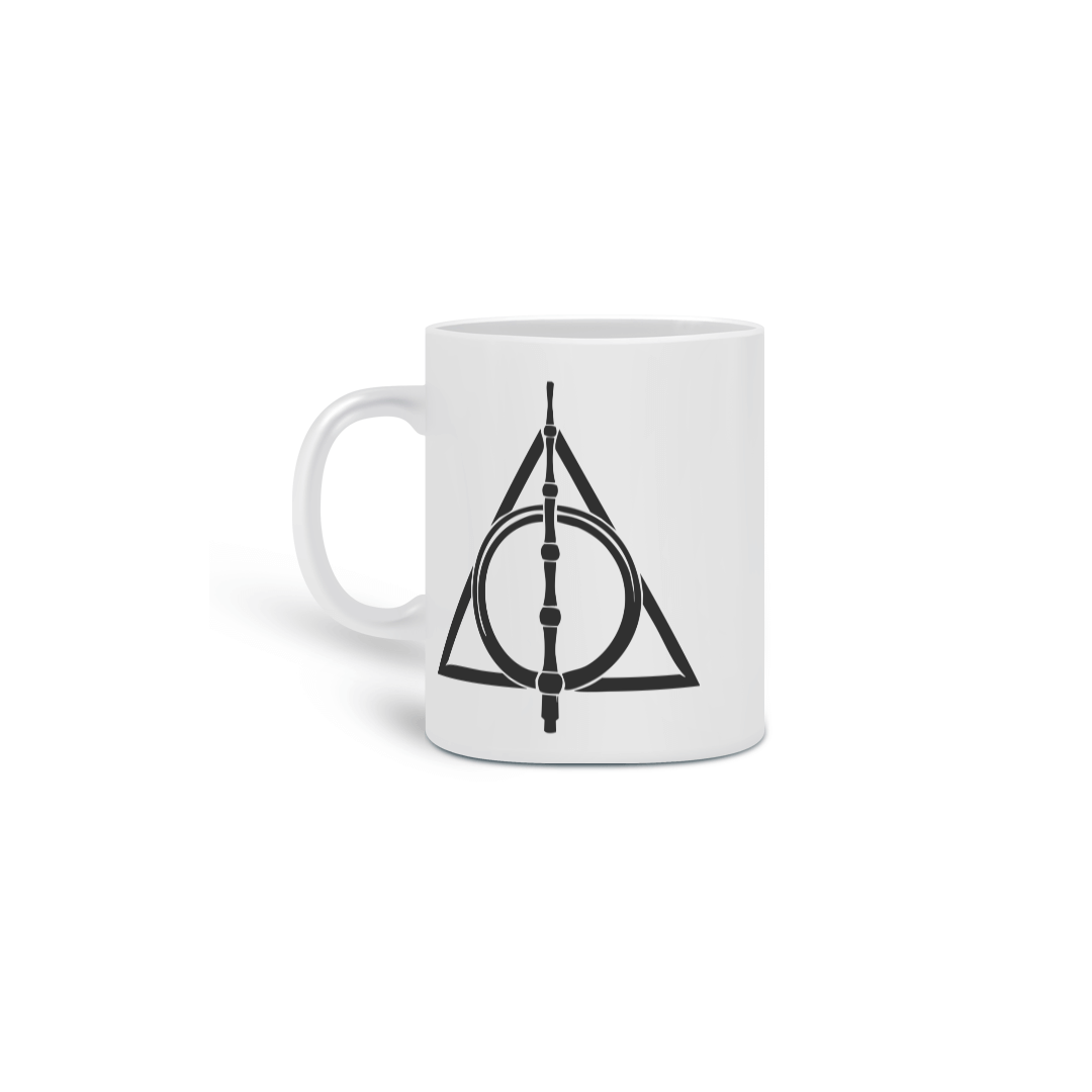 Caneca Relíquias da Morte - Harry Potter
