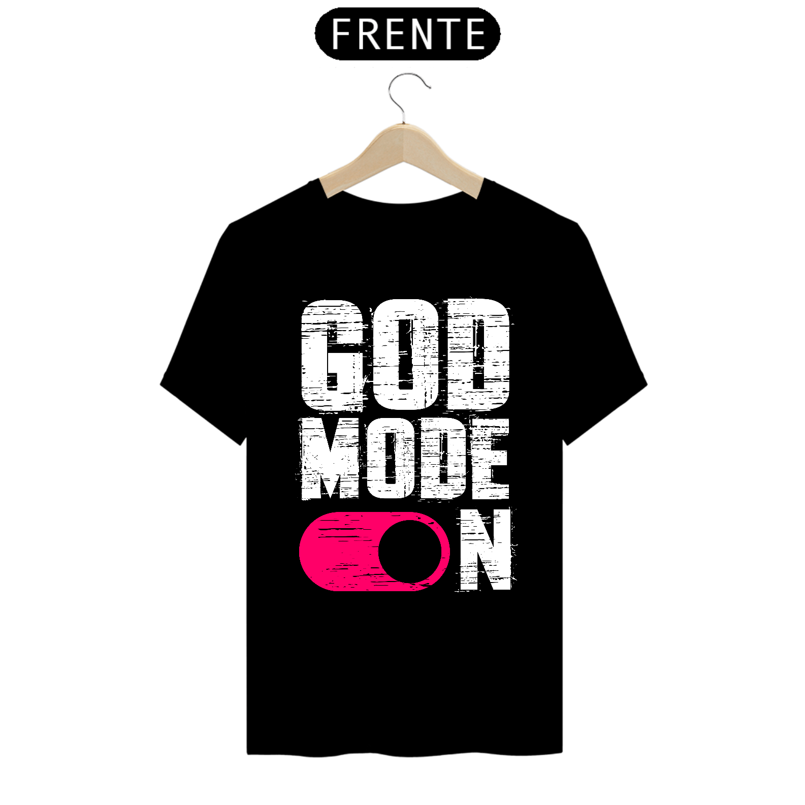 CAMISETA CLASSIC: GOD MODE ON