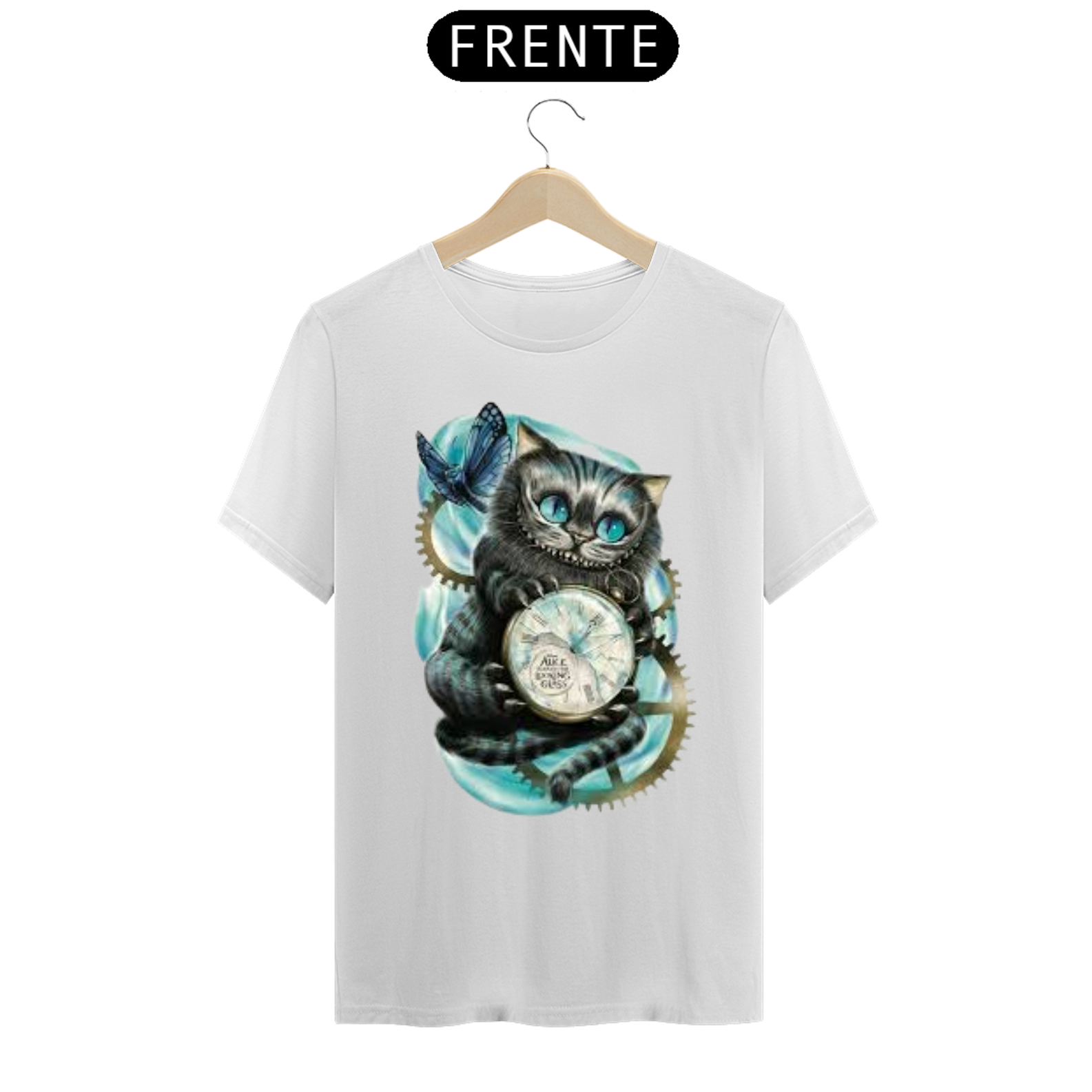 Camiseta Gato Risonho