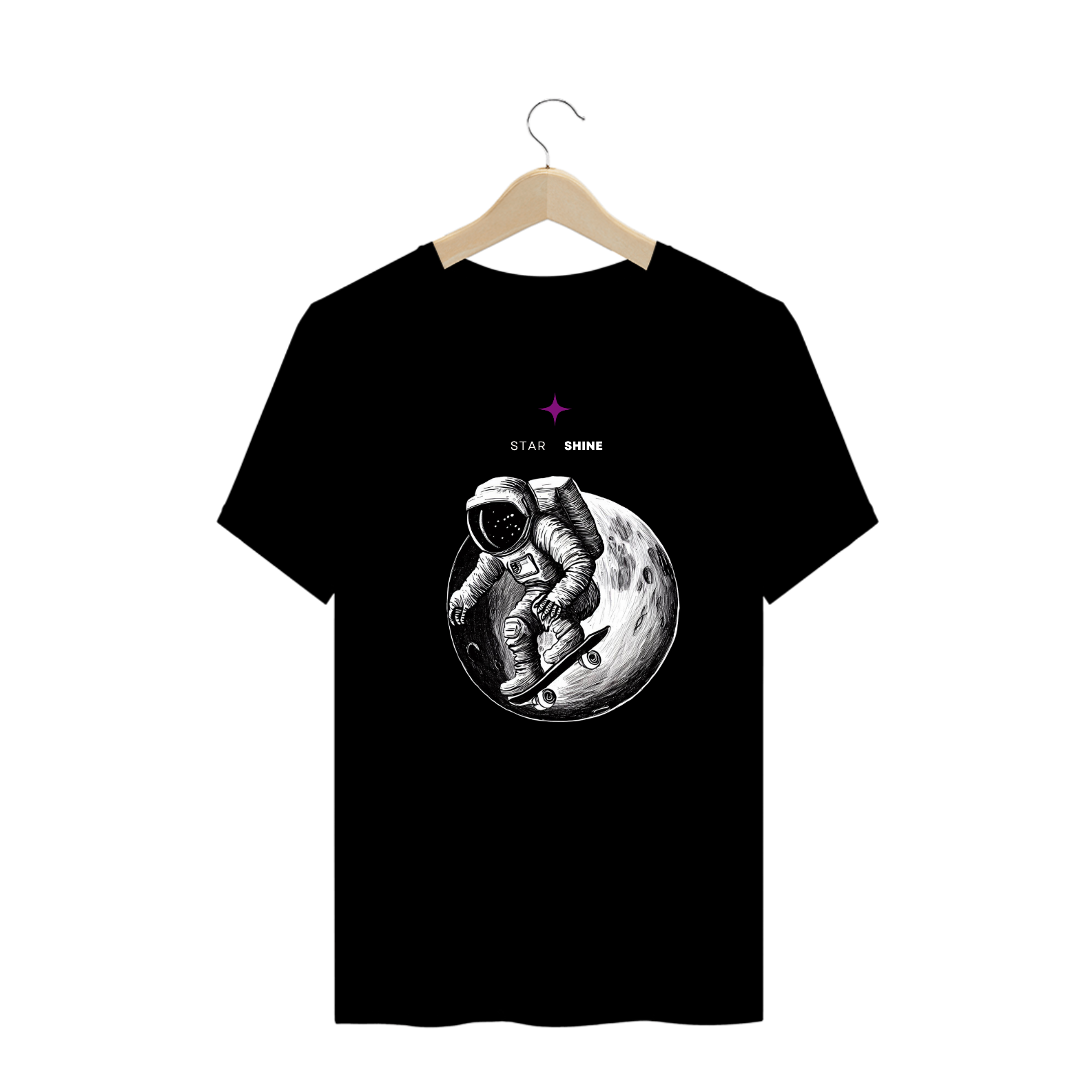 Camisetas Astronauta Plus Size