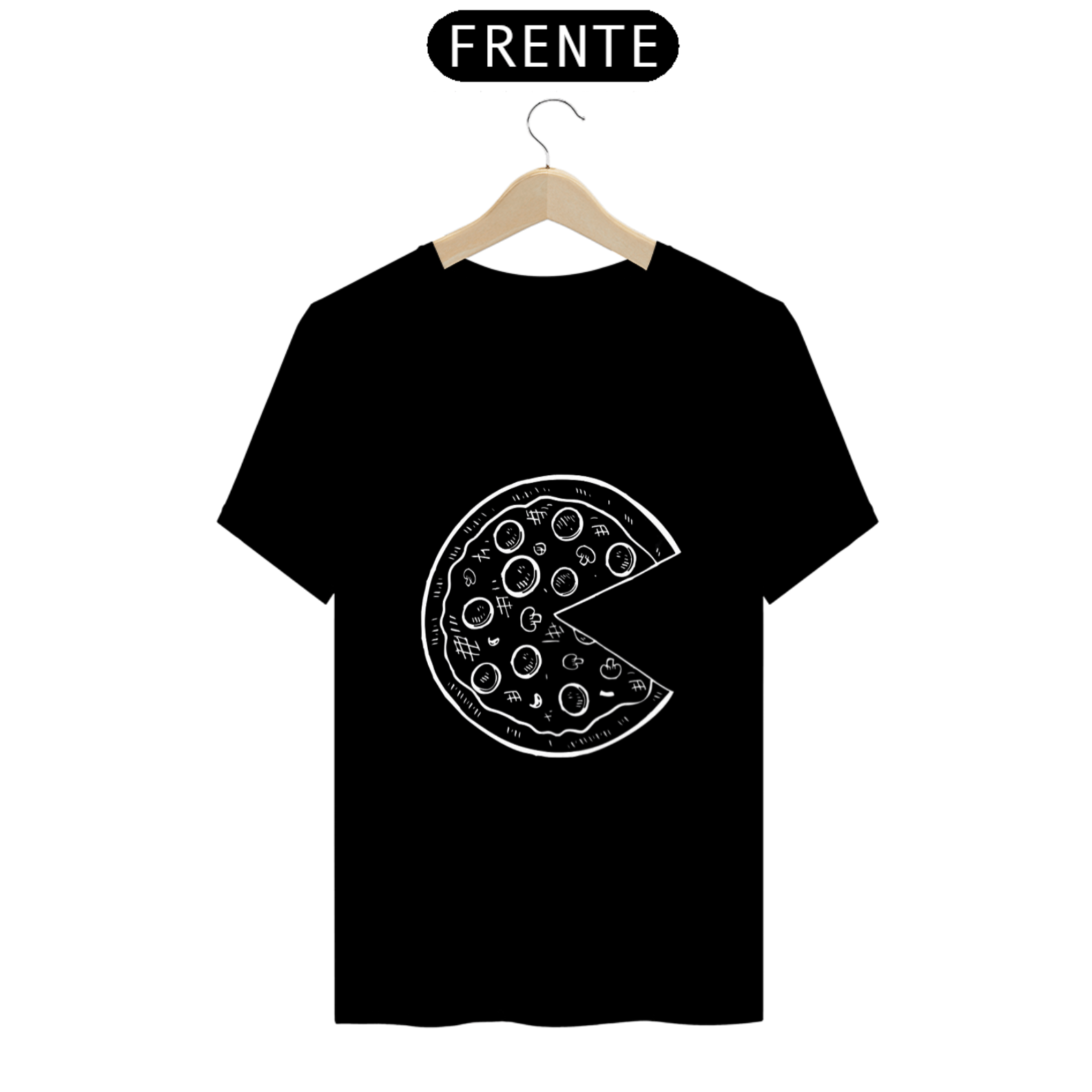 Camiseta pizza casal