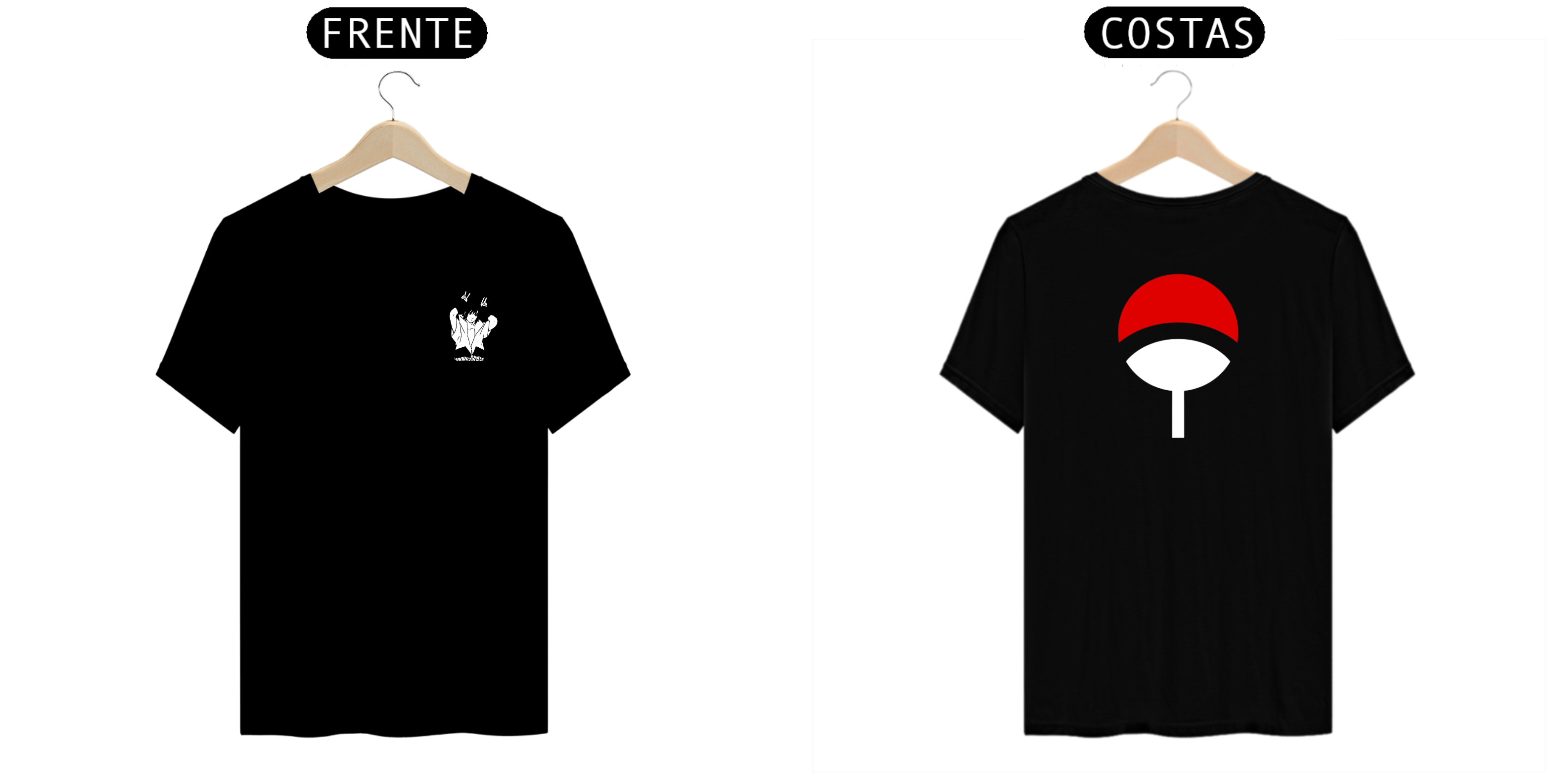 Camiseta Unisex Sasuke Uchiha