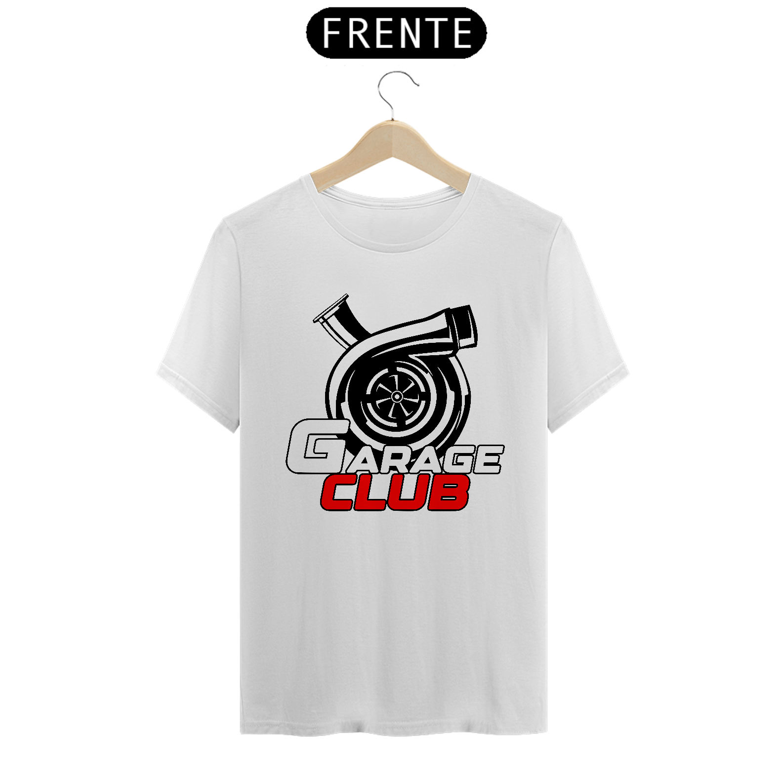 Nome do produto: CAMISETA - GARAGE CLUB LOGO