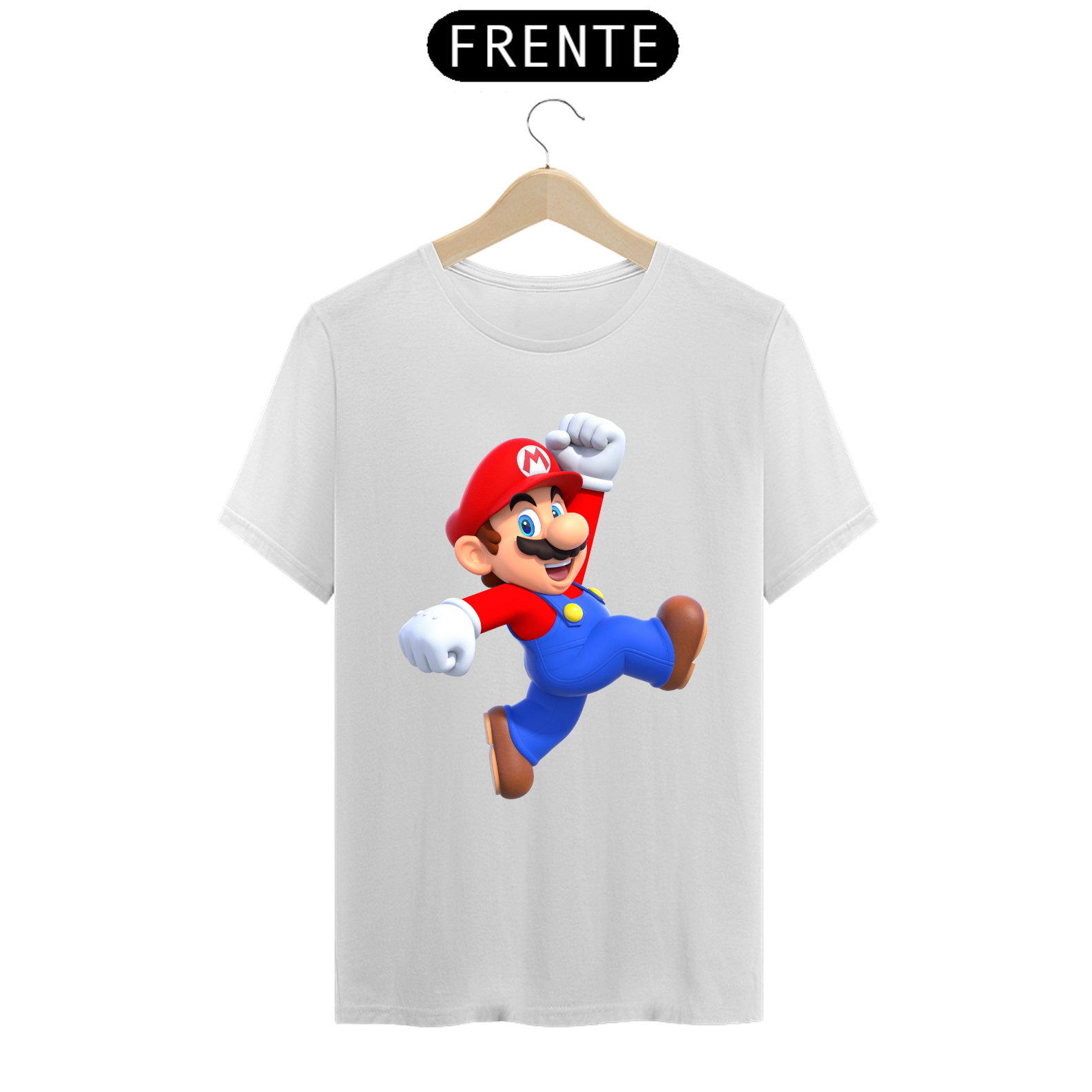 Camiseta do Super Mario
