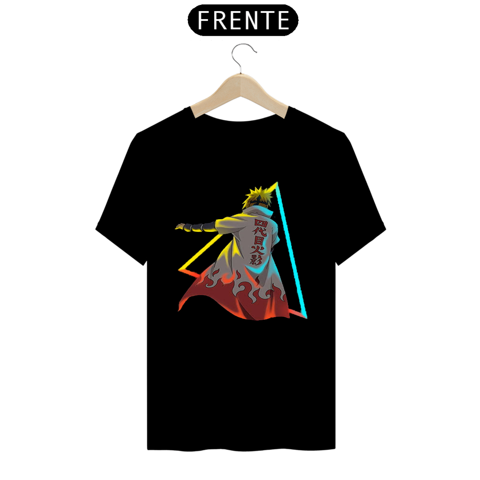 Camiseta do Minato anime Naruto