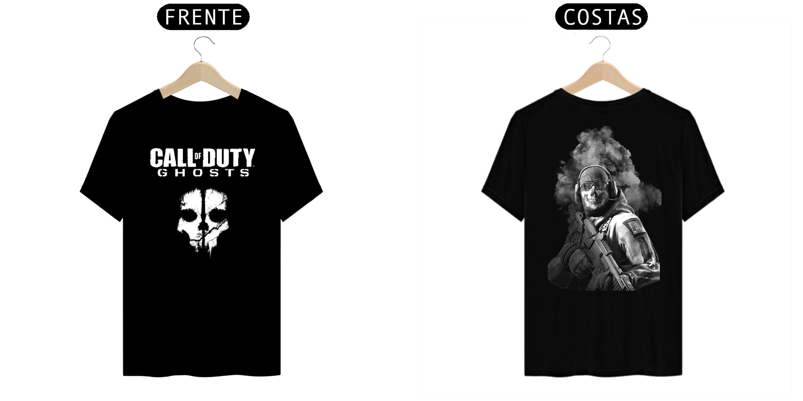 Camiseta call of duty ghosts