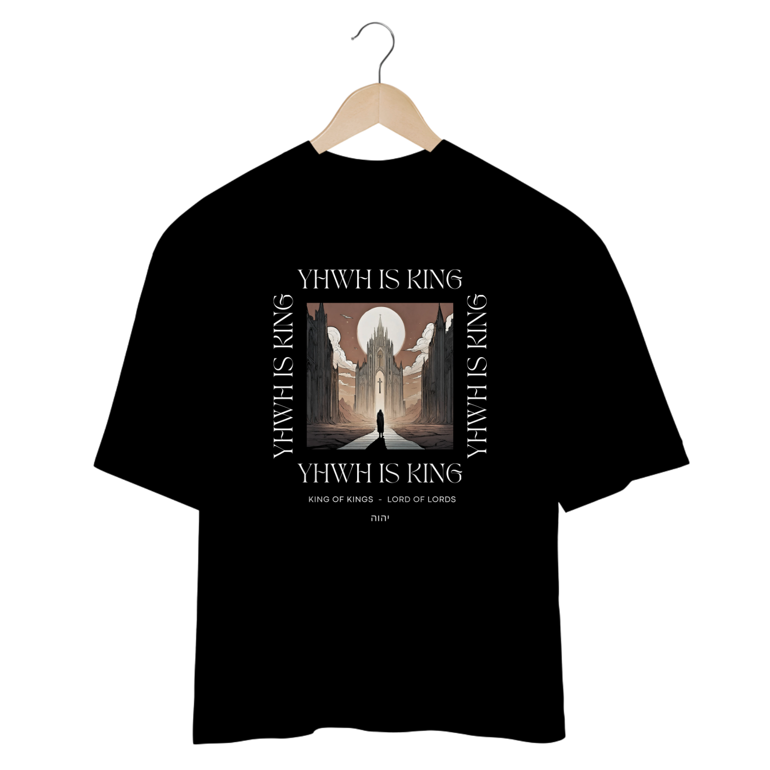 CAMISETA YHWH OVERSIZED 