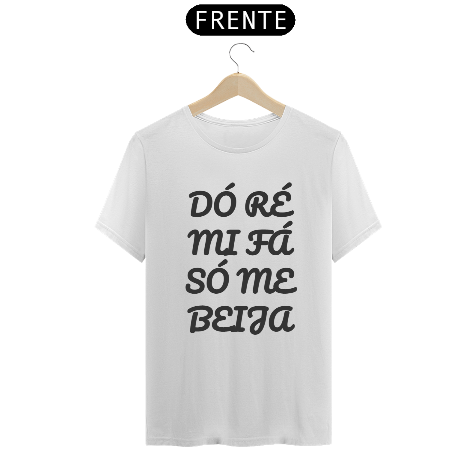 Nome do produto  Camiseta só me beija