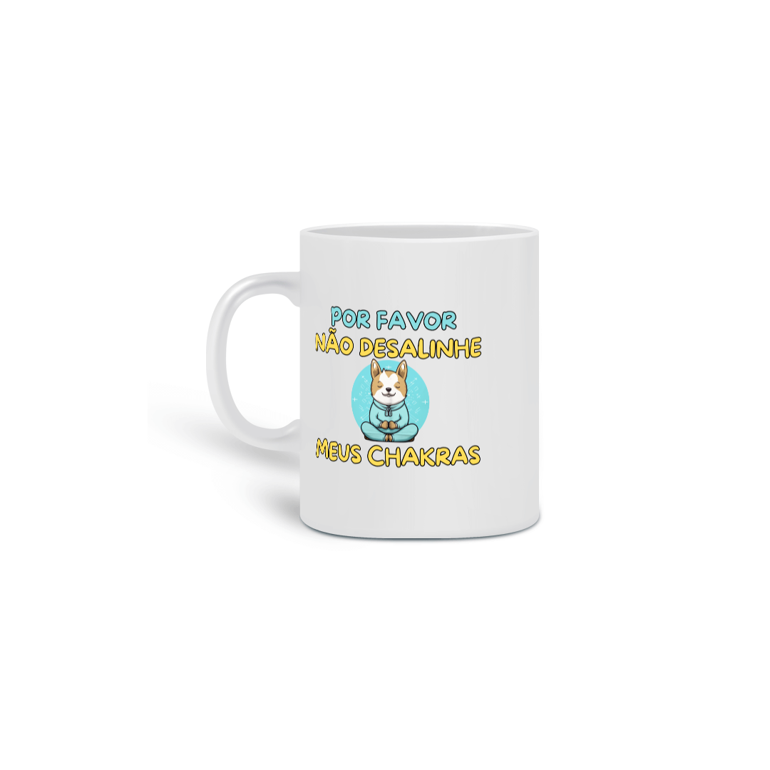 Caneca Chakras Dog