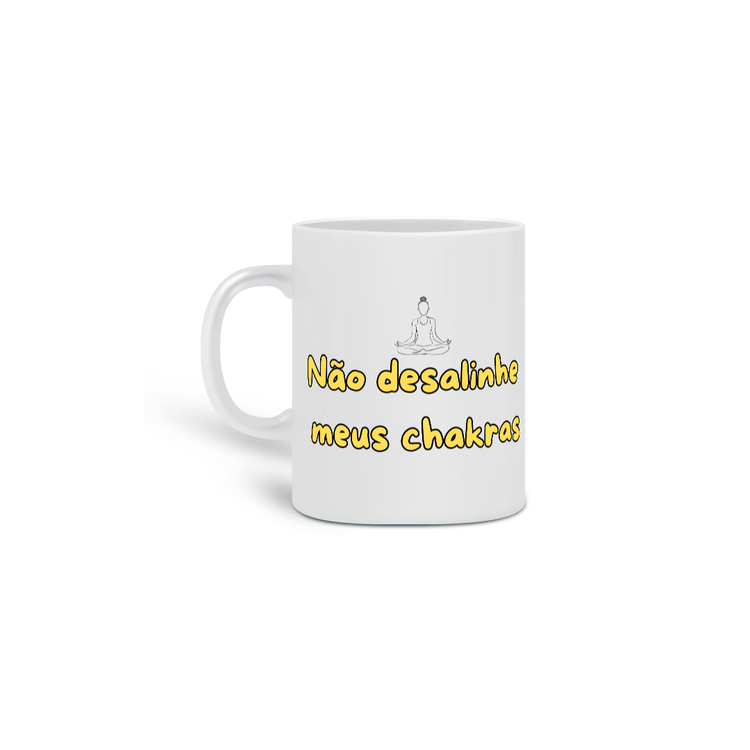 Caneca Chakras Meditação