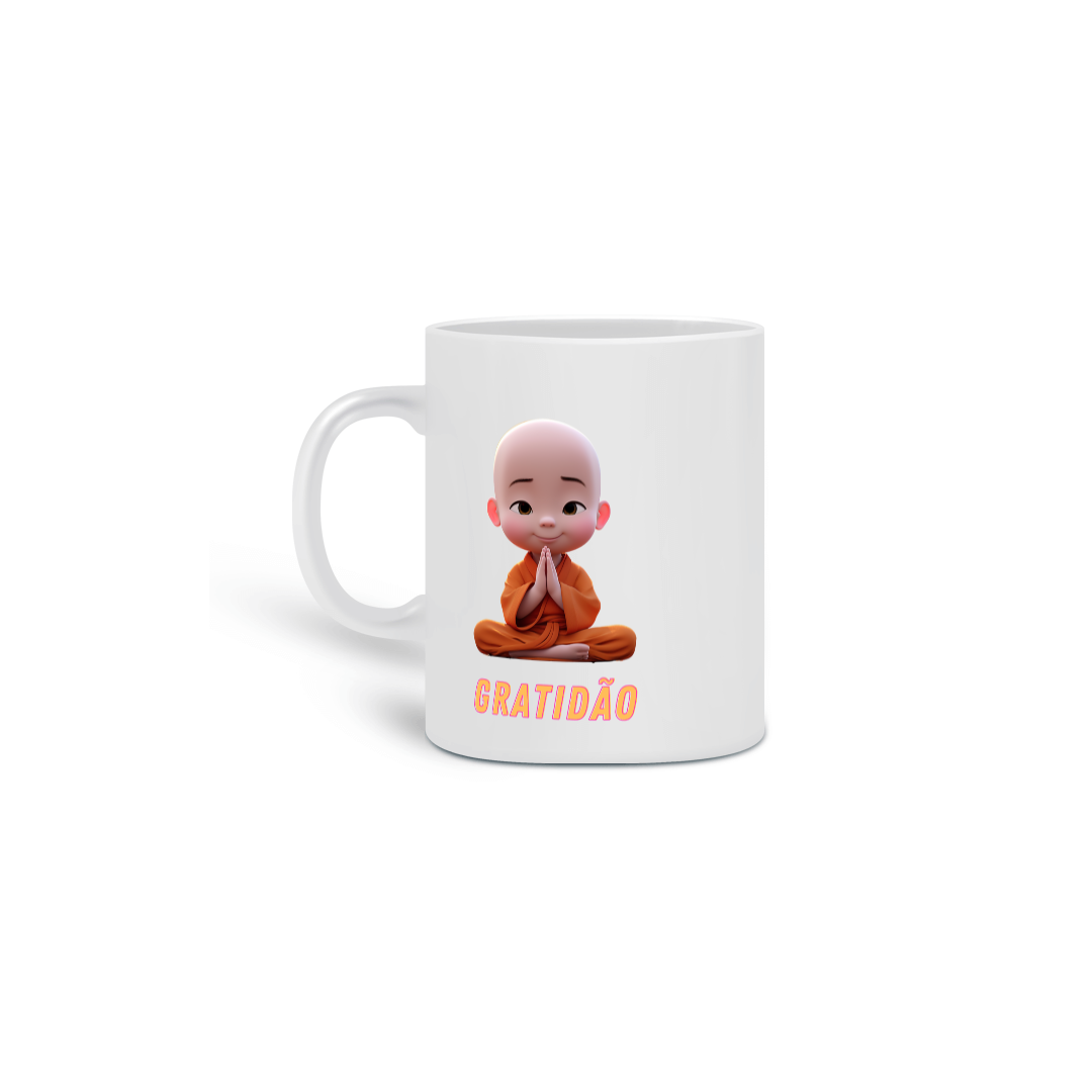 Caneca Gratidão Buda